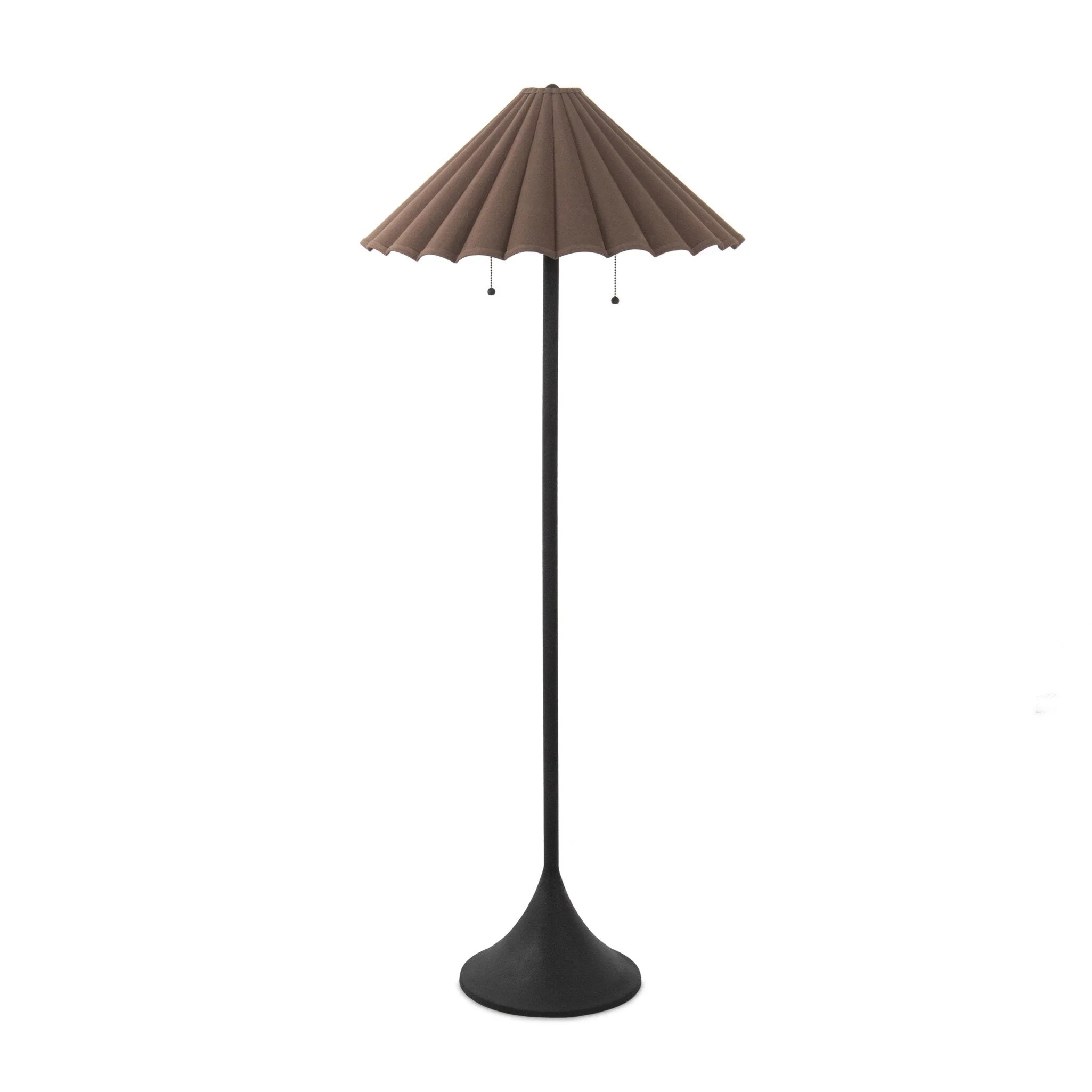 Fiorella Floor Lamp - Black Wrought Iron - Image 1