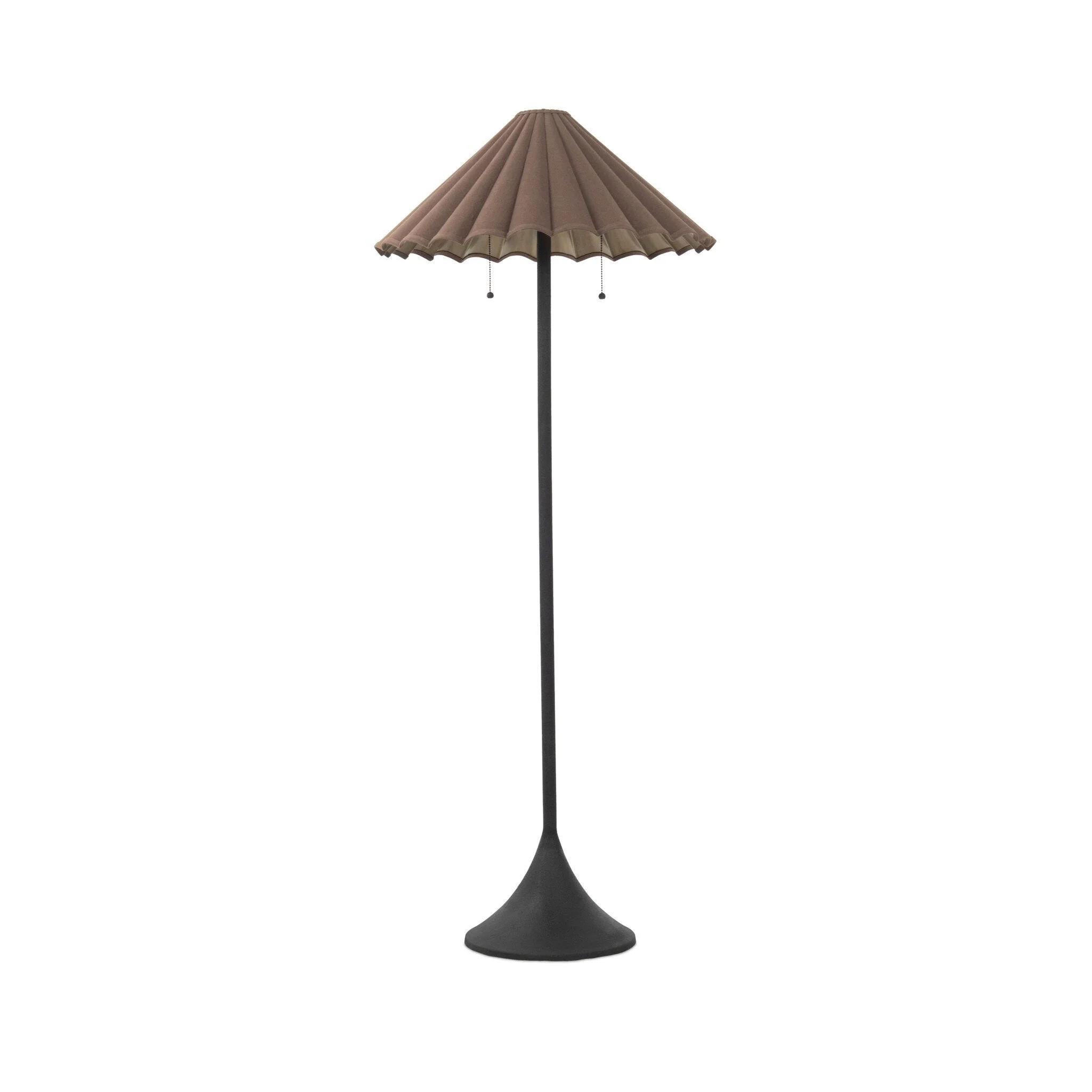 Fiorella Floor Lamp - Black Wrought Iron - Image 2