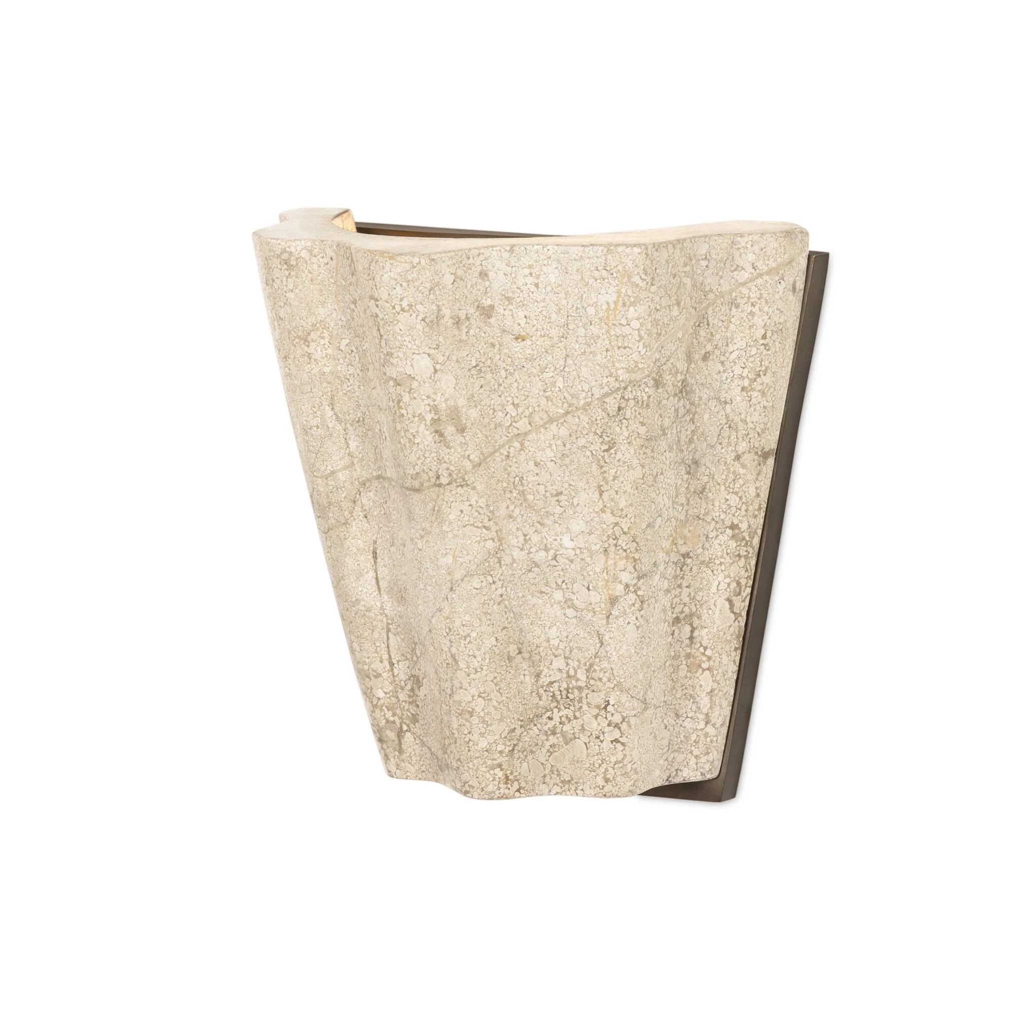 Astra Sconce - Cream Italian Marble - Image 1