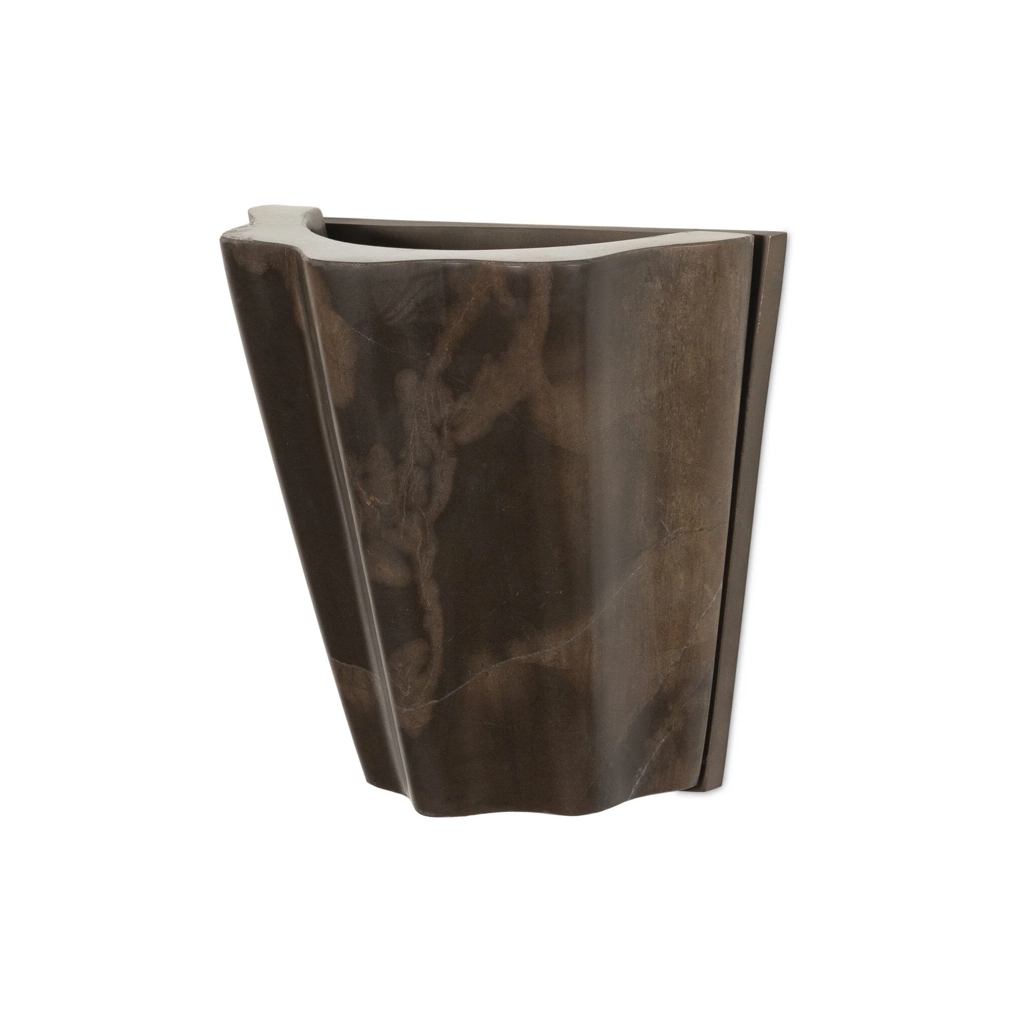 Astra Sconce - Brown Italian Marble - Image 1