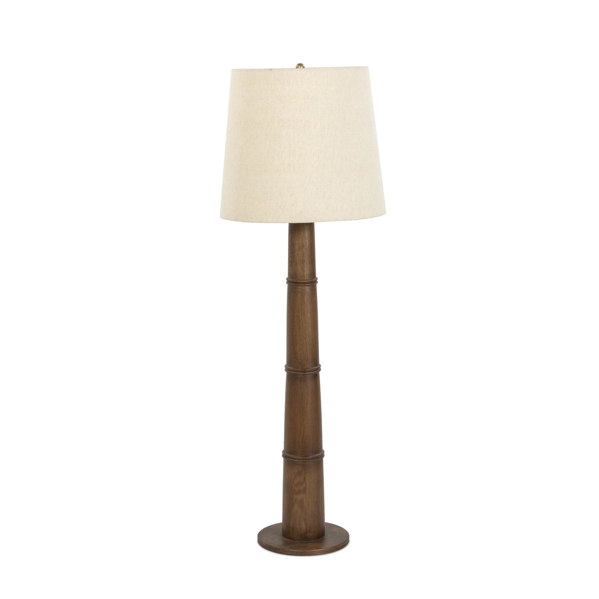 Nerissa Floor Lamp – Warm Brown Oak