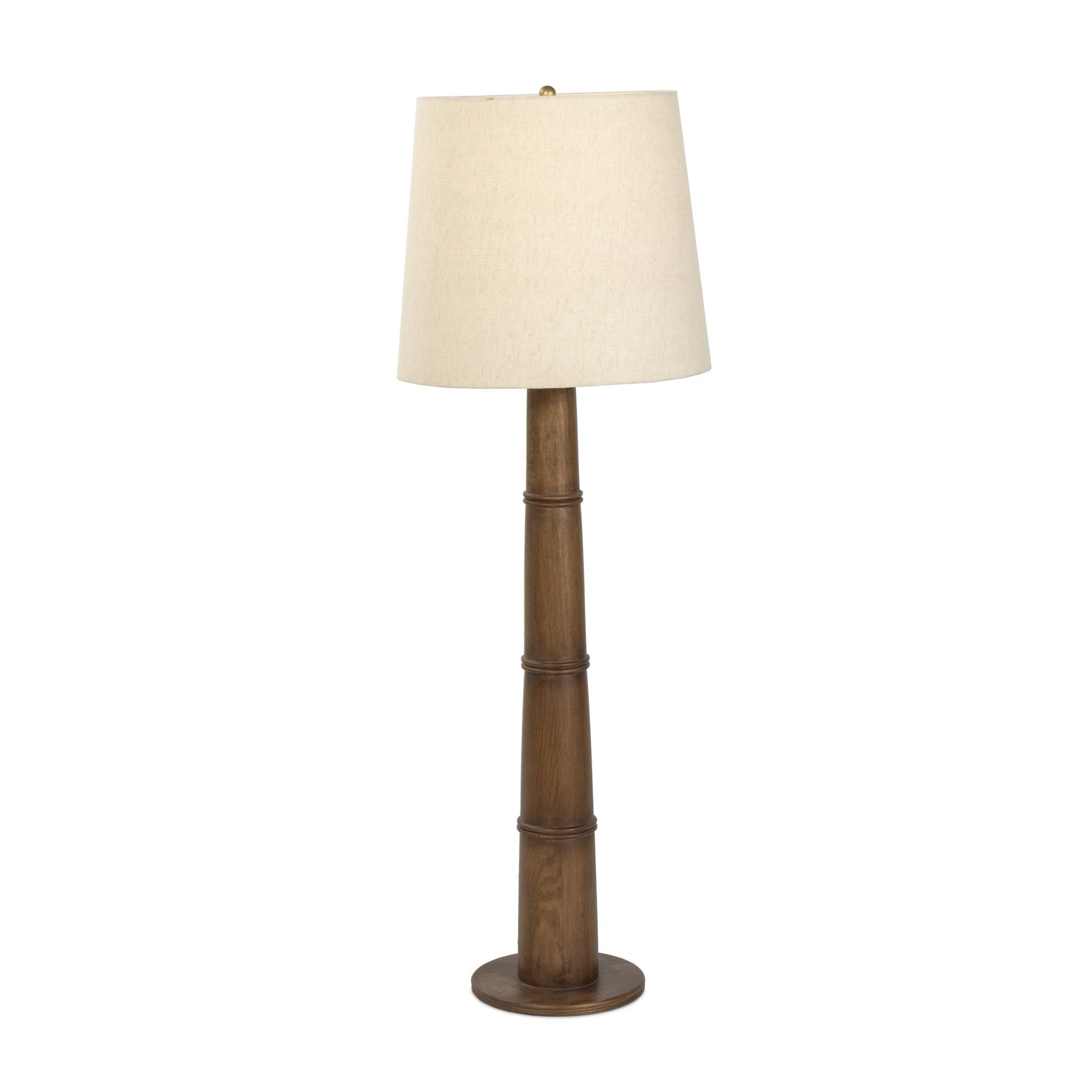 Nerissa Floor Lamp - Warm Brown Oak - Image 2