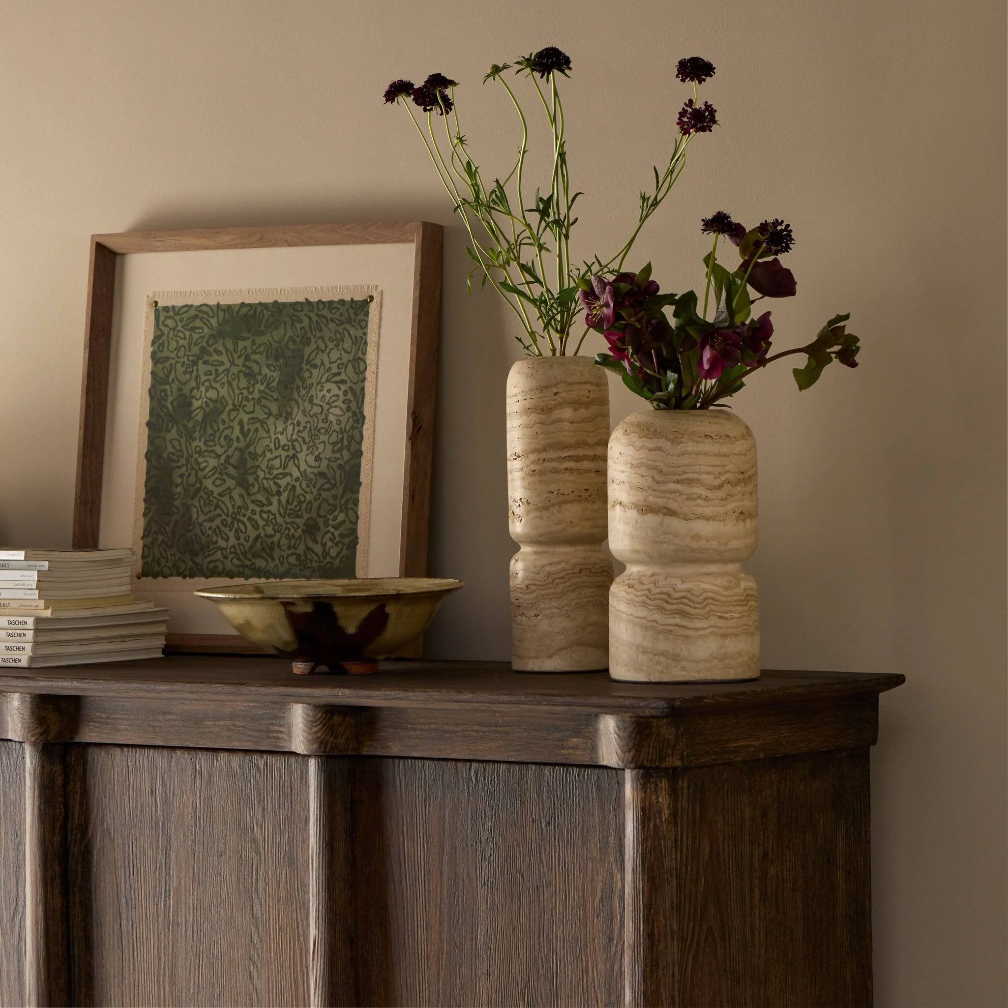 Haylen Vases - Light Travertine - Image 3