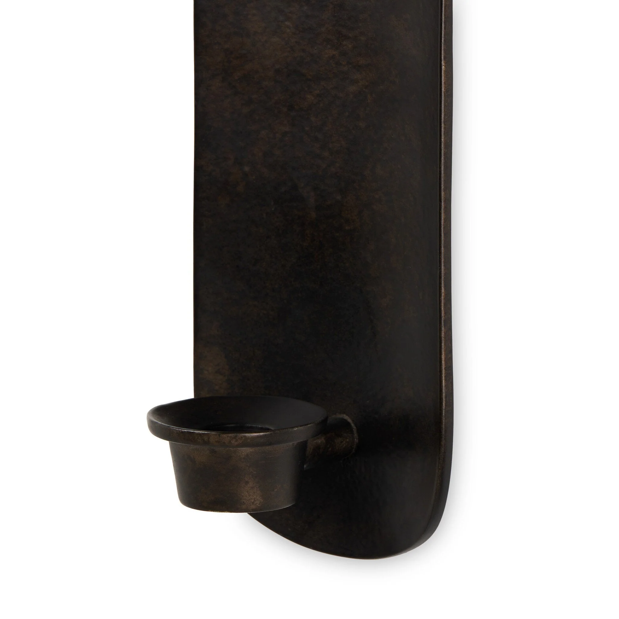 Pilla Wall Mounted Candle Holder-Set Of 2 - Distressed Bronze - Image 2