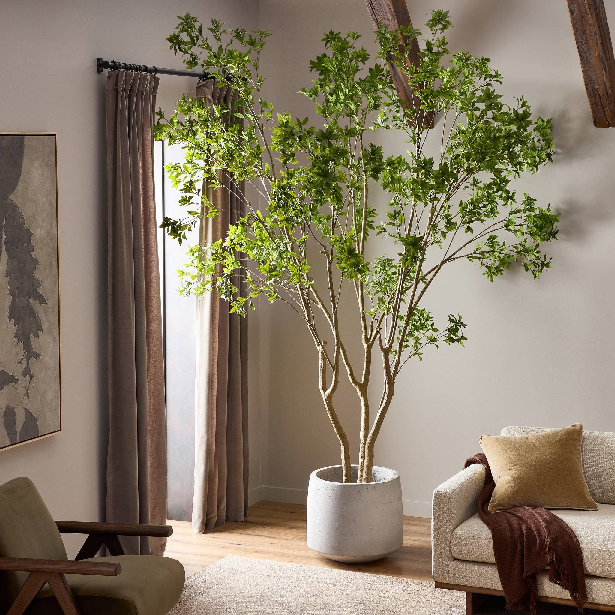 Faux Pieris Tree - Faux Pieris Tree | 9.5' - Image 2
