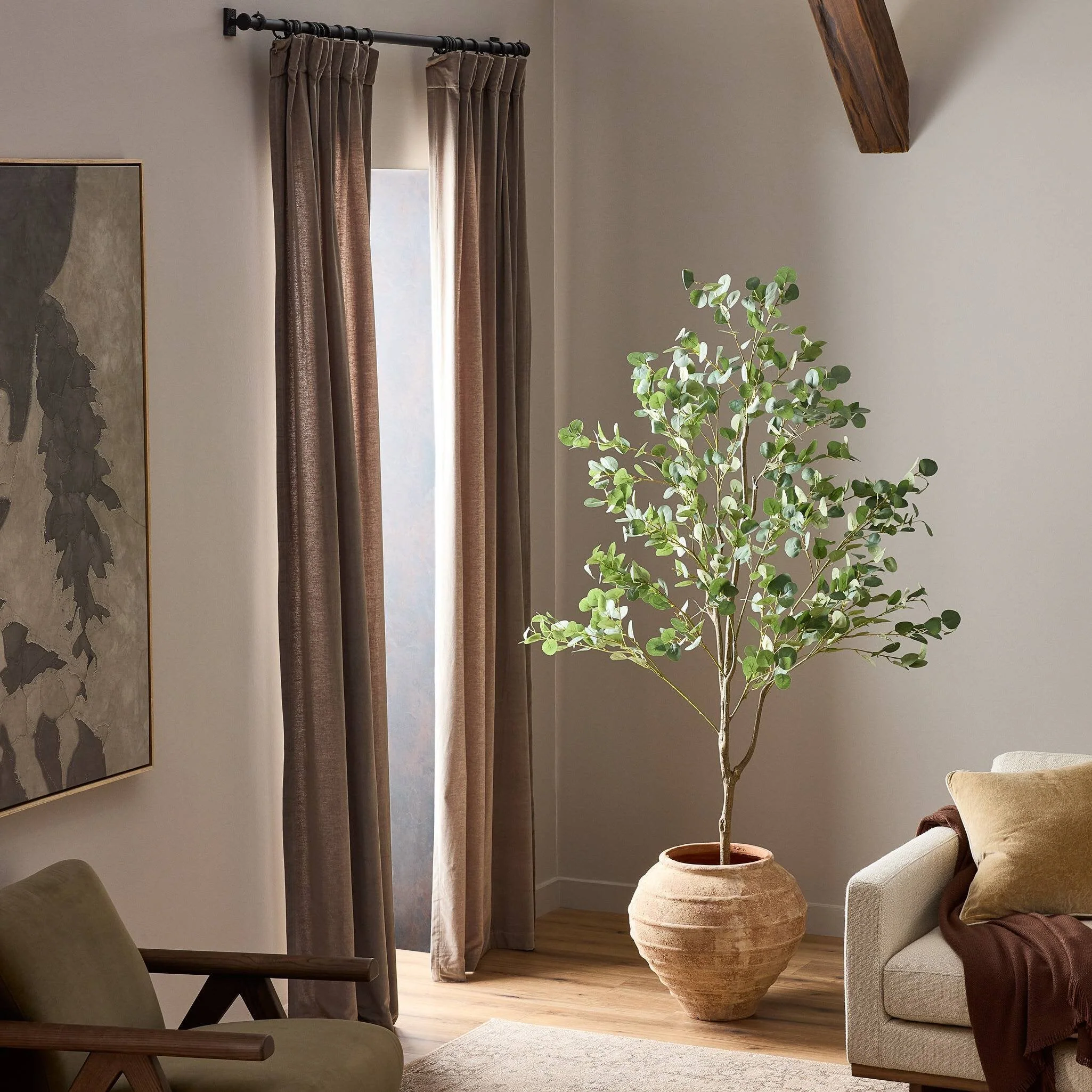 Faux Eucalyptus Tree - Faux Eucalyptus Tree | 7' - Image 2
