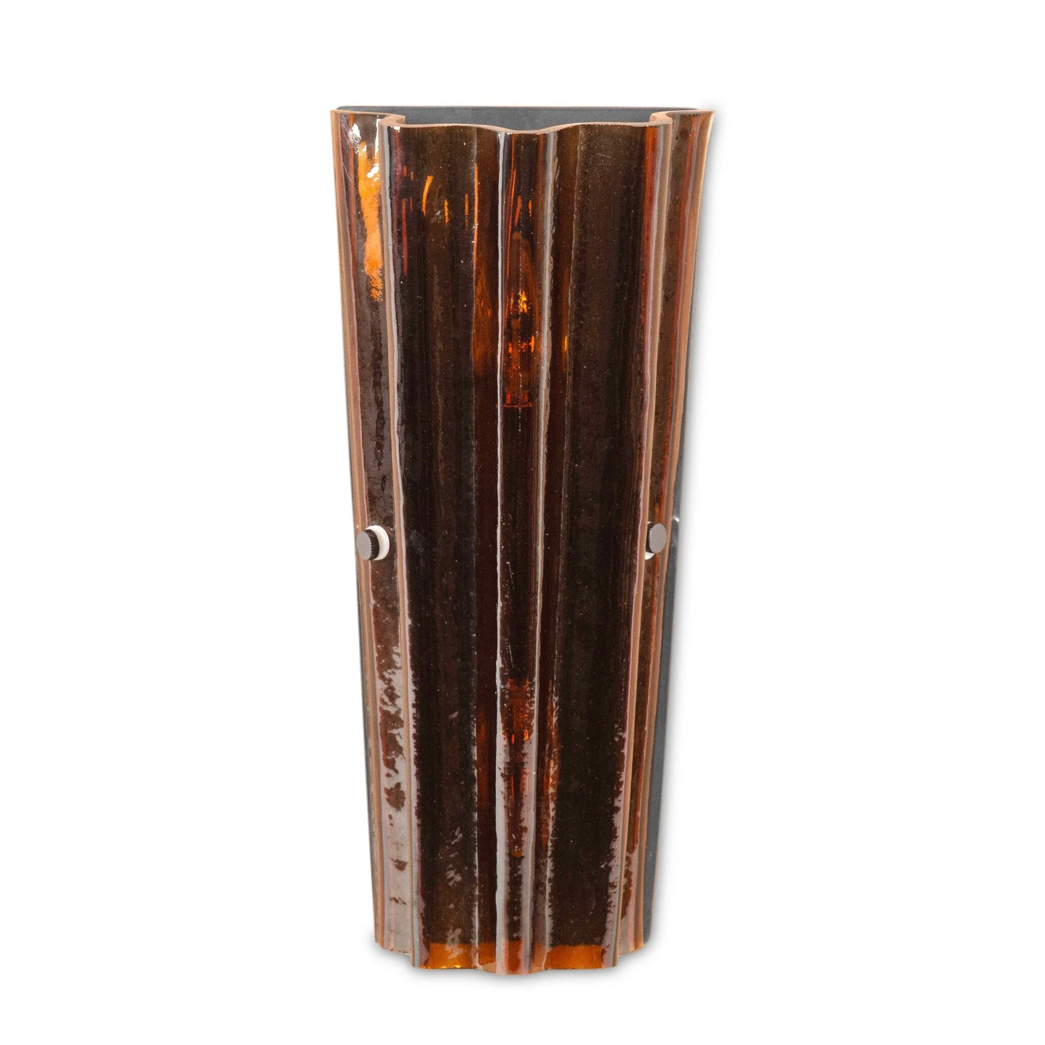 Thea Sconce - Amber Glass - Image 1