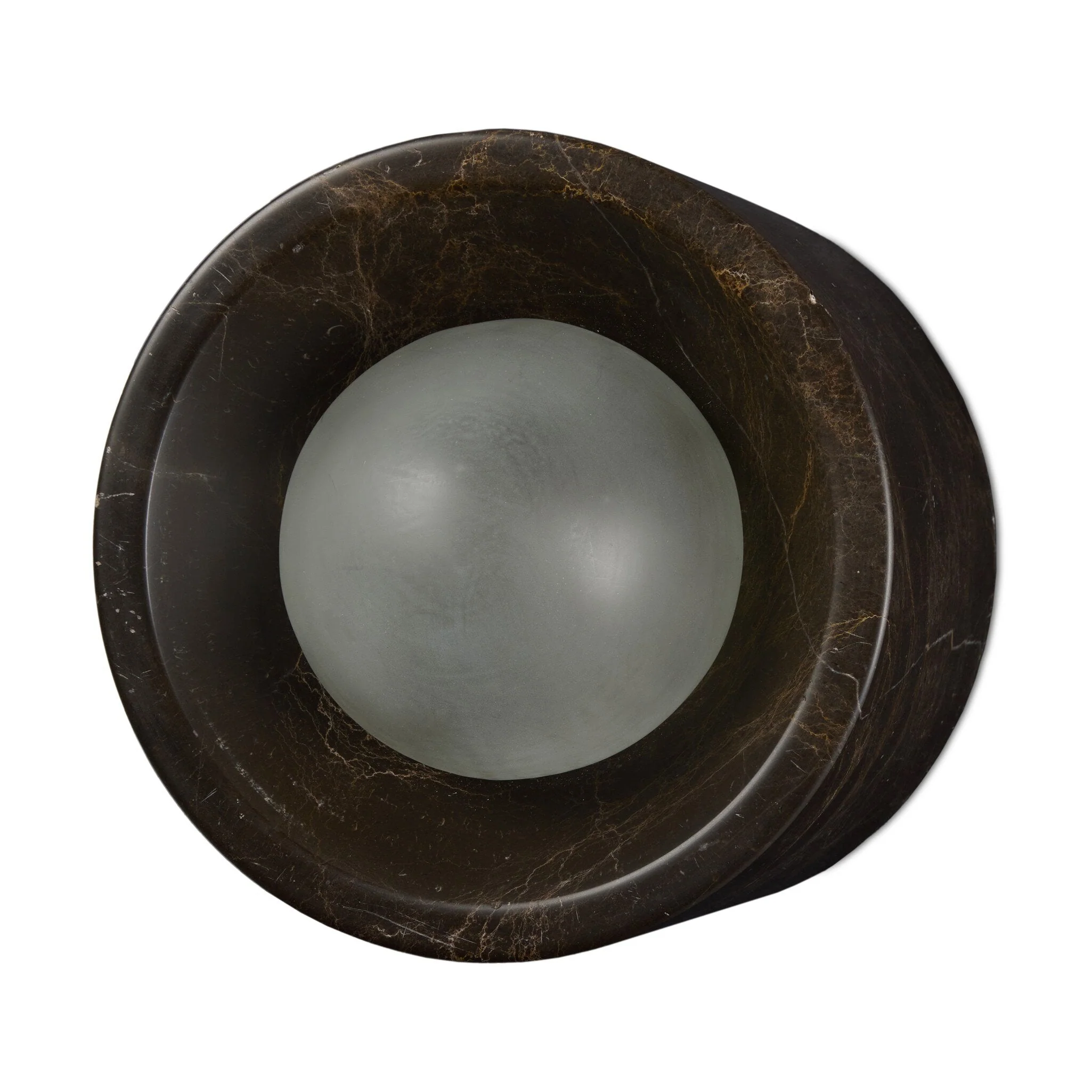 Fargo Sconce - Brown Italian Marble - Image 1