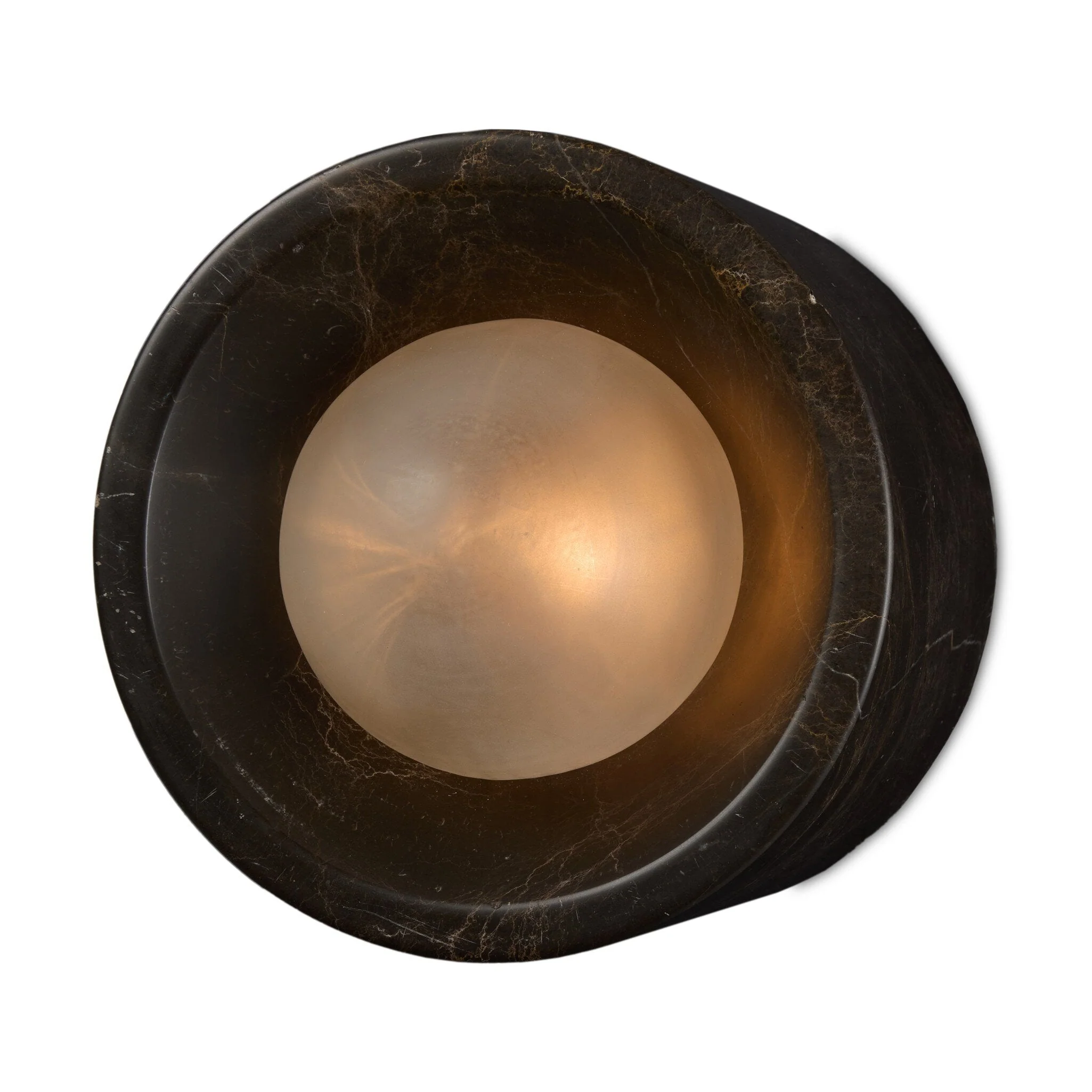 Fargo Sconce - Brown Italian Marble - Image 2