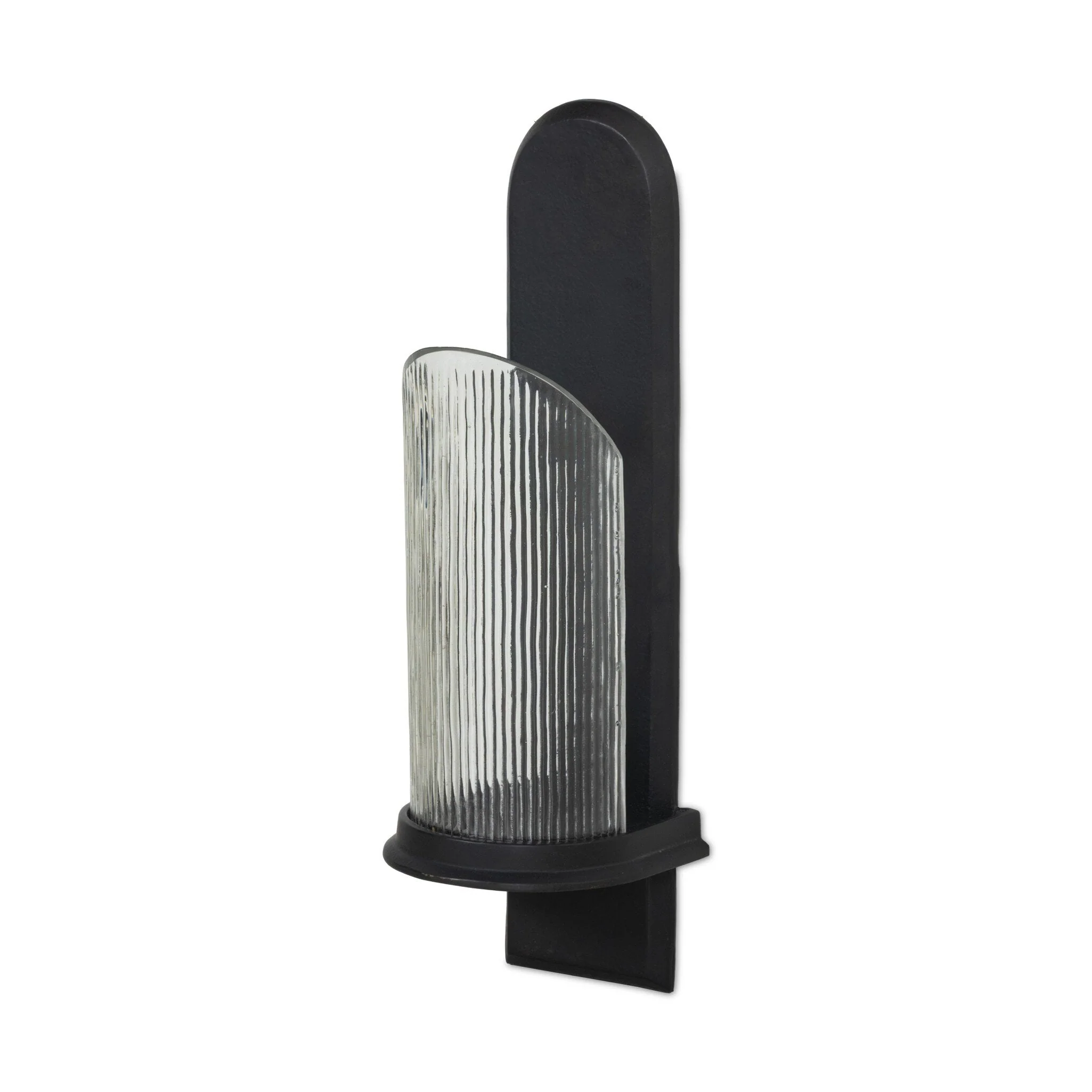 Elorie Wall Mounted Candle Holder Set – Black Antique