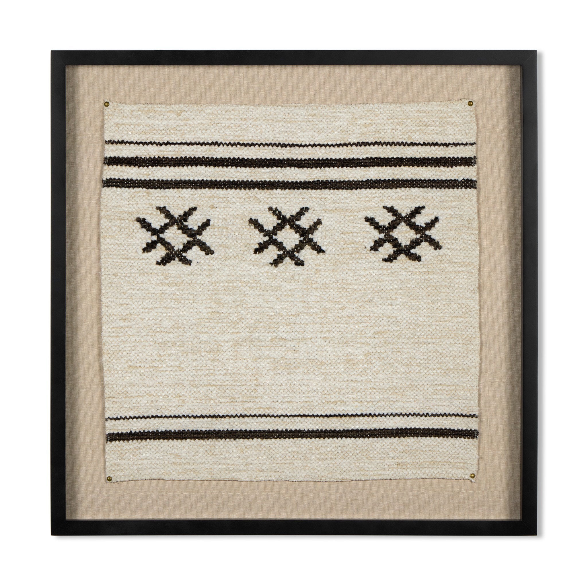 Ankara Textile III by FH Art Studio - Black 1.5 Maple - Image 1