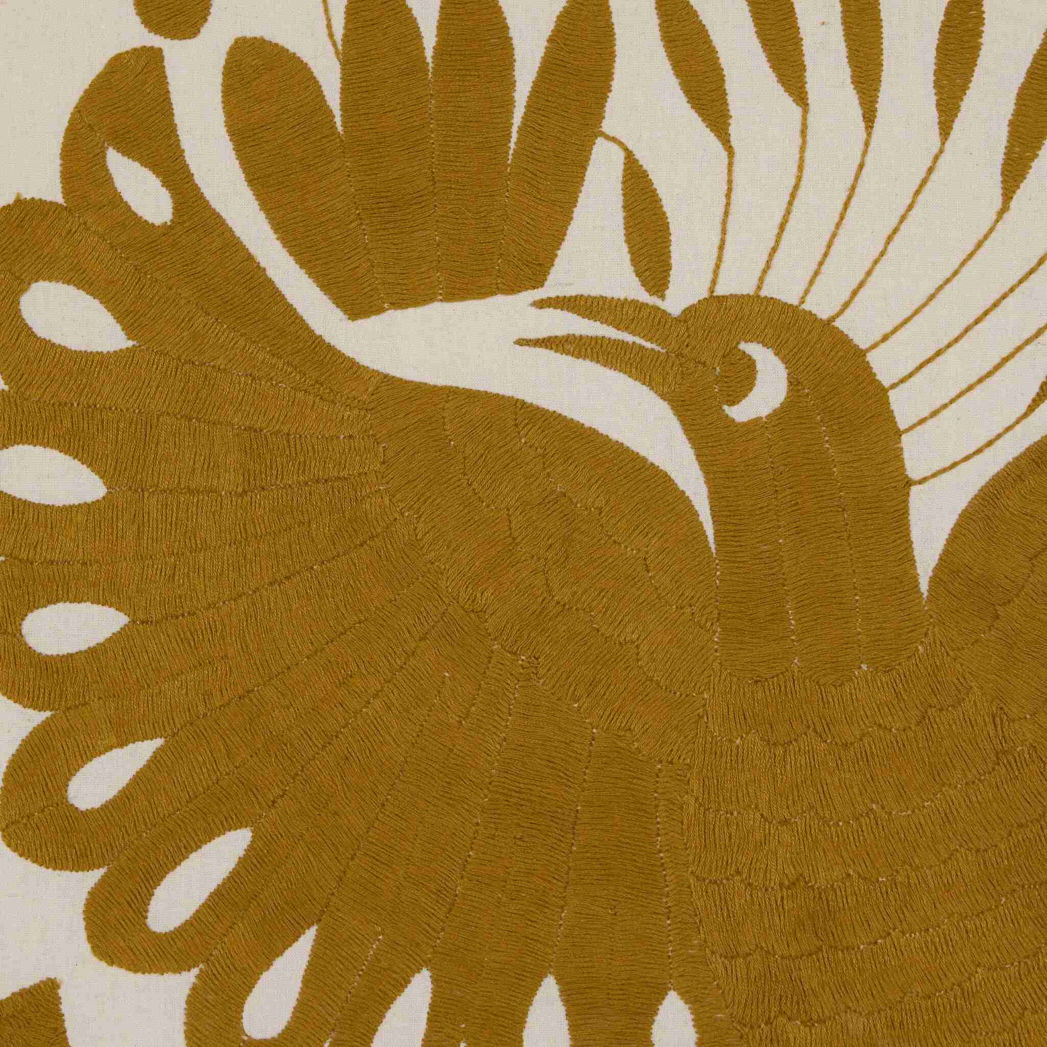 Otomi Framed Textile - Walnut 2.5 - Image 3