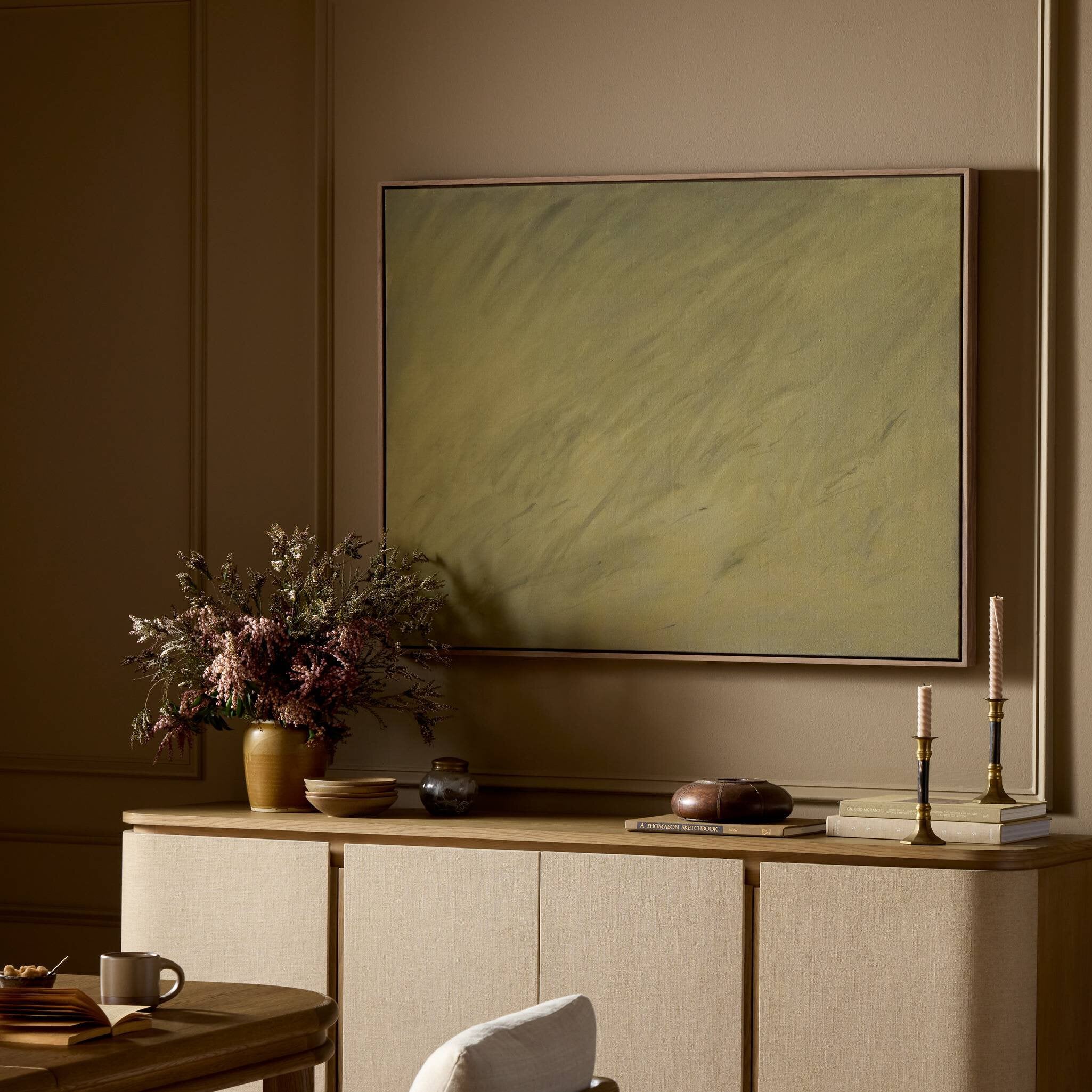 Shaded by Melody Joy McMunn - Rustic Walnut Floater | 48" x 36" - Image 2