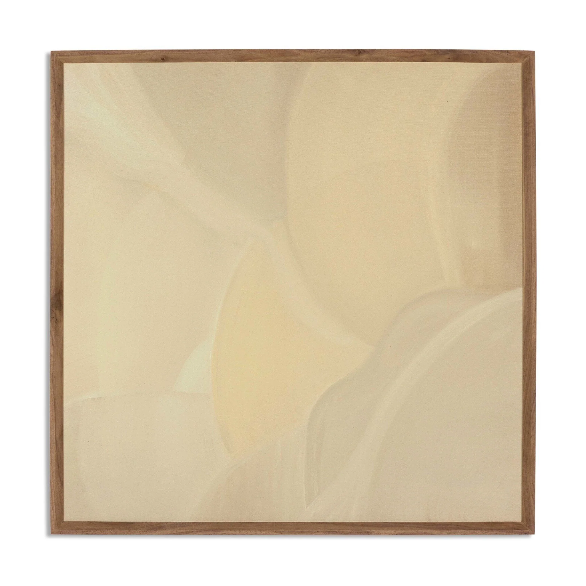 Cloudy by Melody Joy McMunn - RoofTop 2.5 Rustic Walnut | 48" x 48" - Image 1