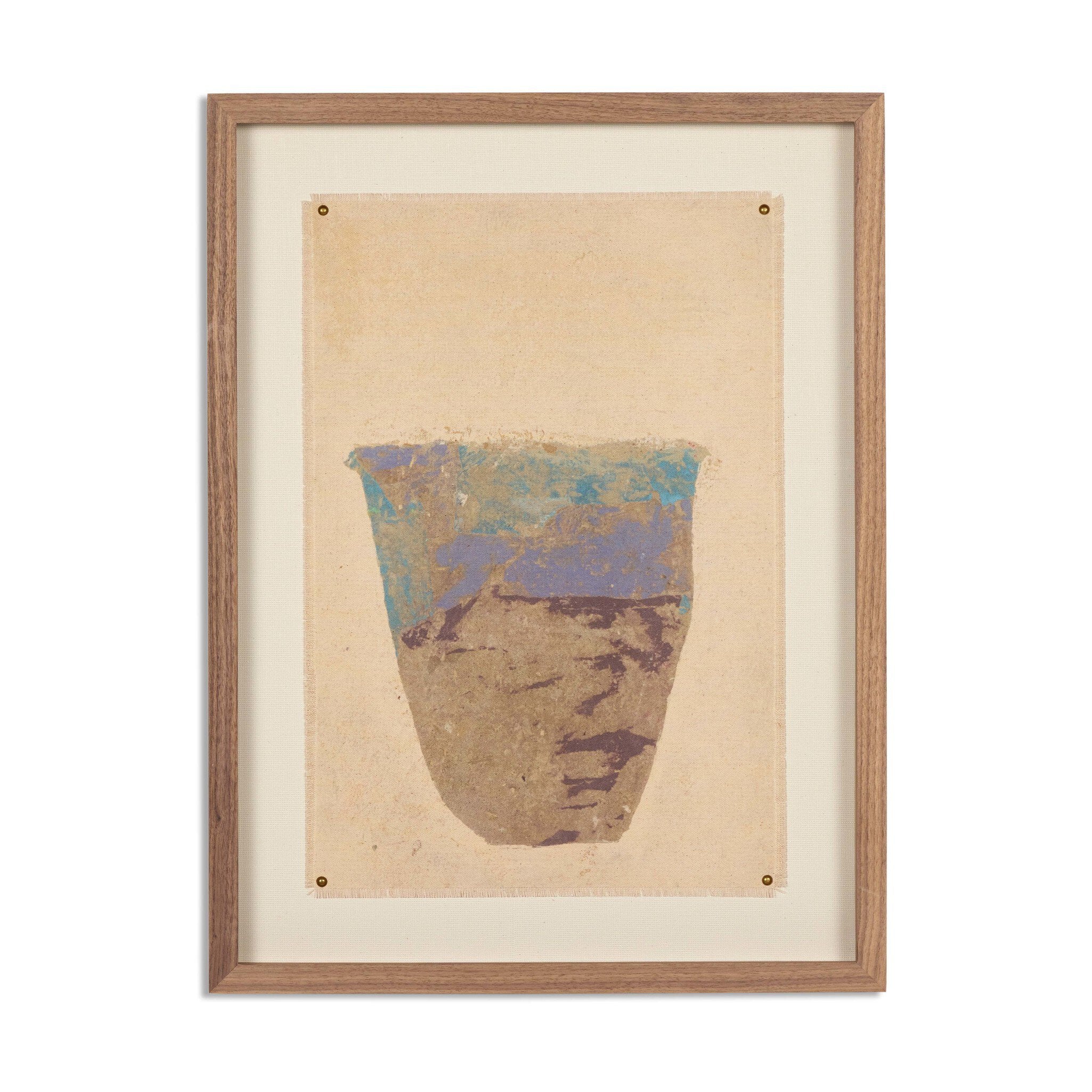 Canterbury Vessel III by Paul Meyer - Rustic 1.5 Walnut | 24" x 32" - Image 1