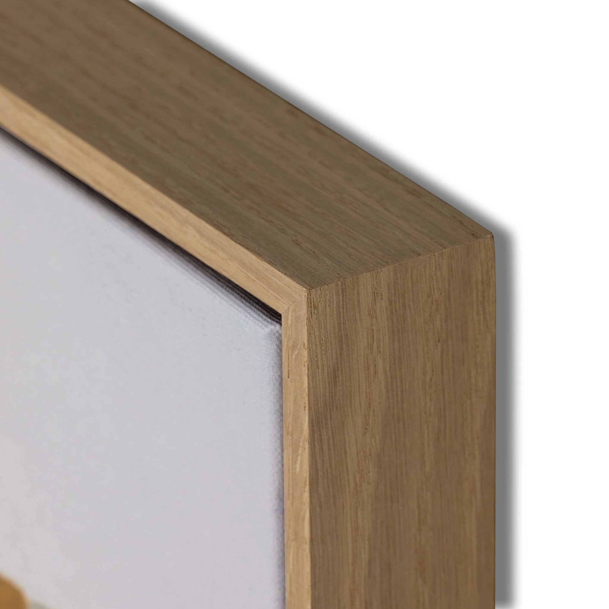 Uncovering Yourself by Melanie Biehle - Vertical Grain White Oak Floater - Image 3
