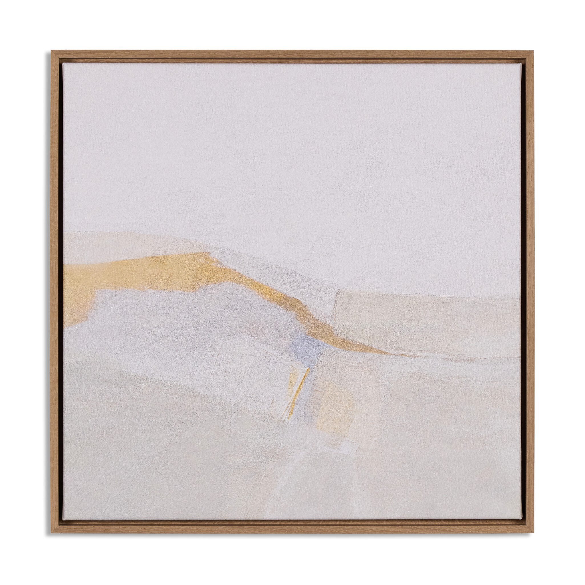 Slow Mornings by Melanie Biehle - Vertical Grain White Oak Floater - Image 1