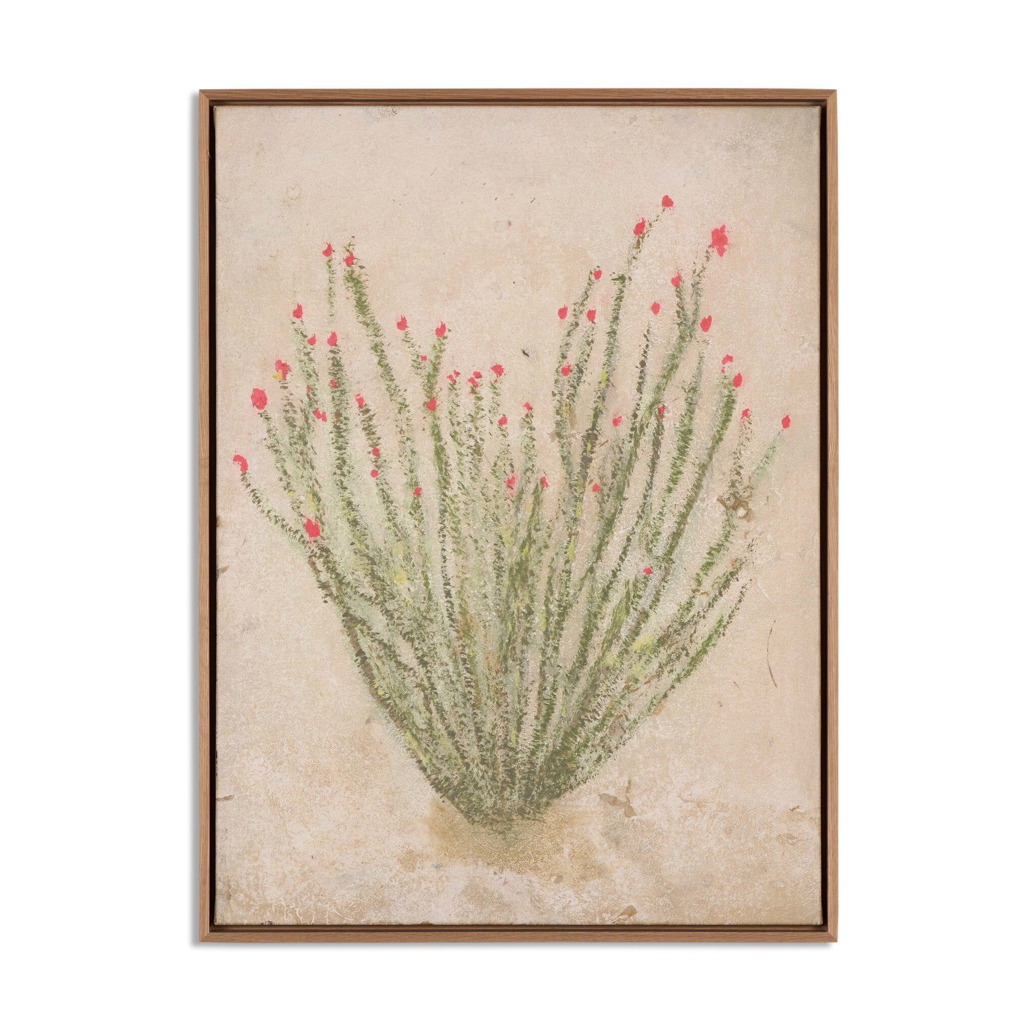 Ocotillo by Paul Meyer - Vertical Grain White Oak Floater - Image 1