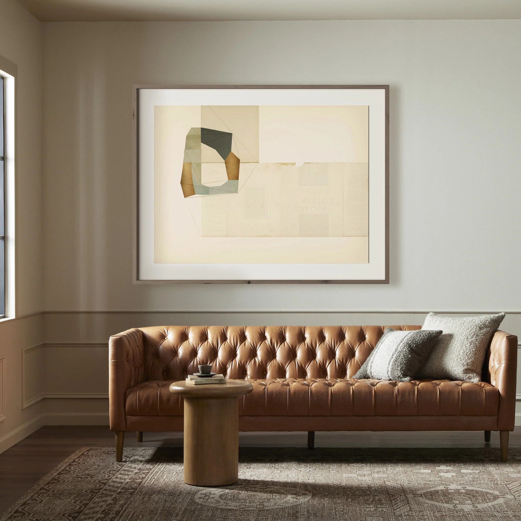Places Of Connection by Amy Berlin - Rustic 2.5 Walnut | 46.5" x 60" - Image 3