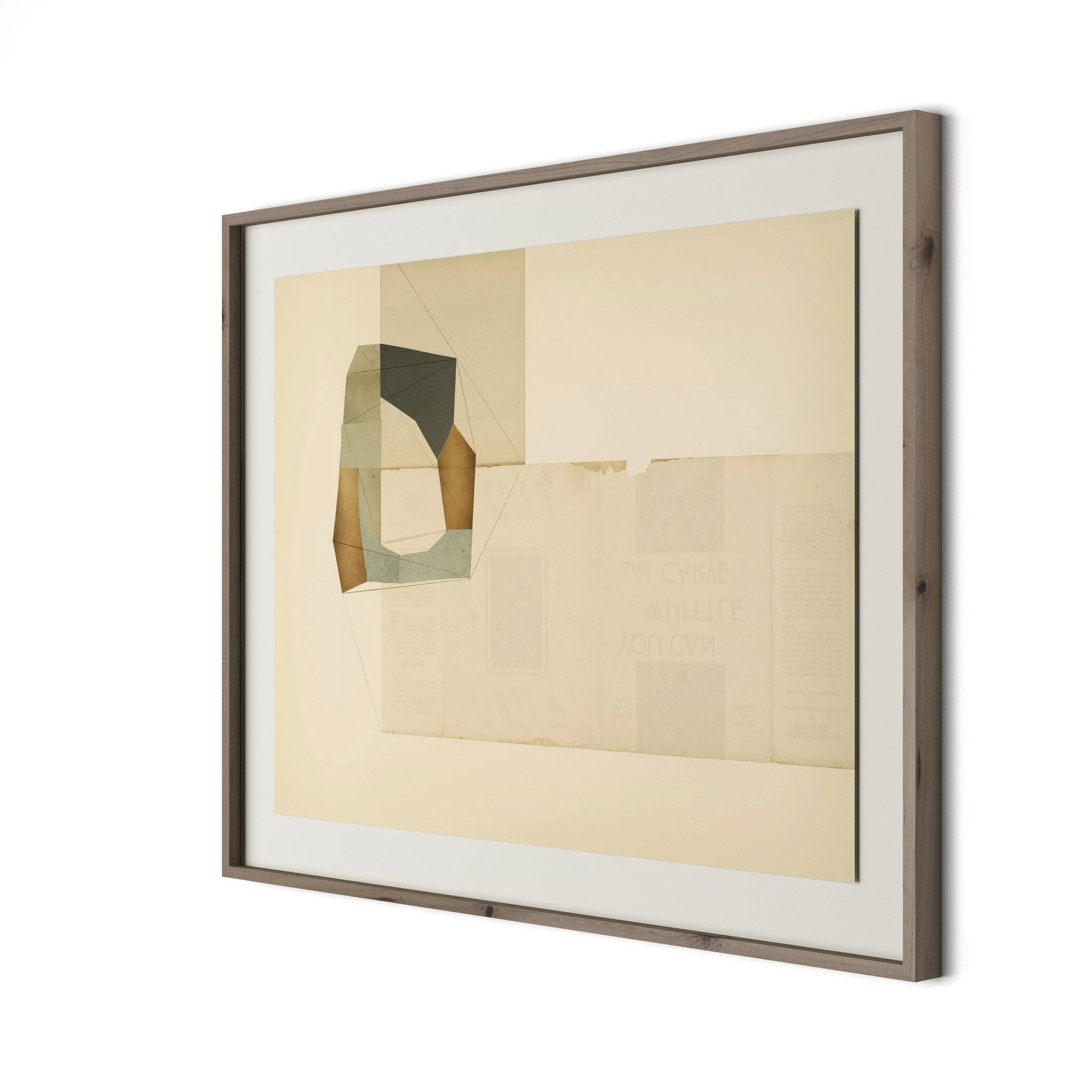 Places Of Connection by Amy Berlin - Rustic 2.5 Walnut | 37" x 48" - Image 2