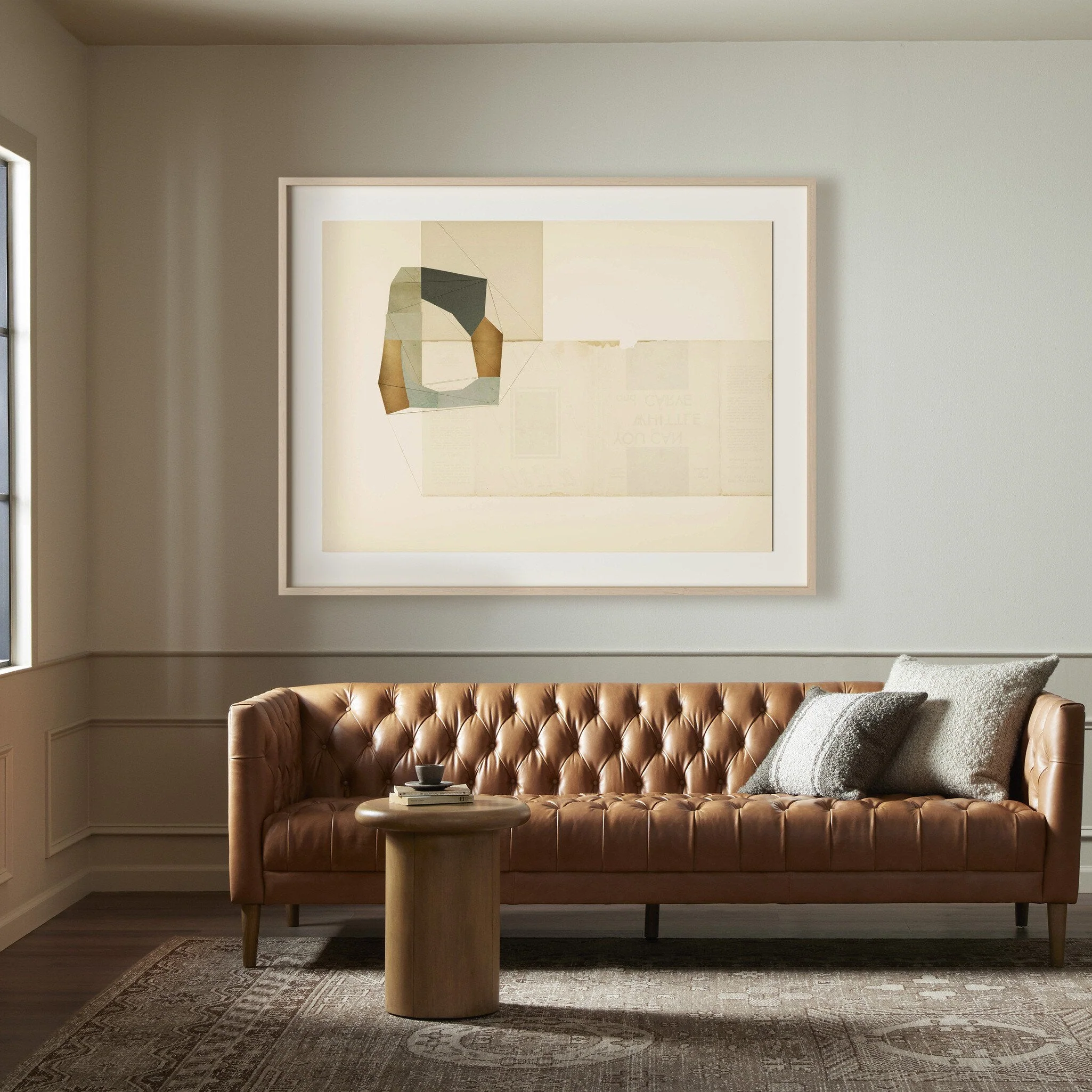 Places Of Connection by Amy Berlin - Natural 2.5 Maple | 46.5" x 60" - Image 3