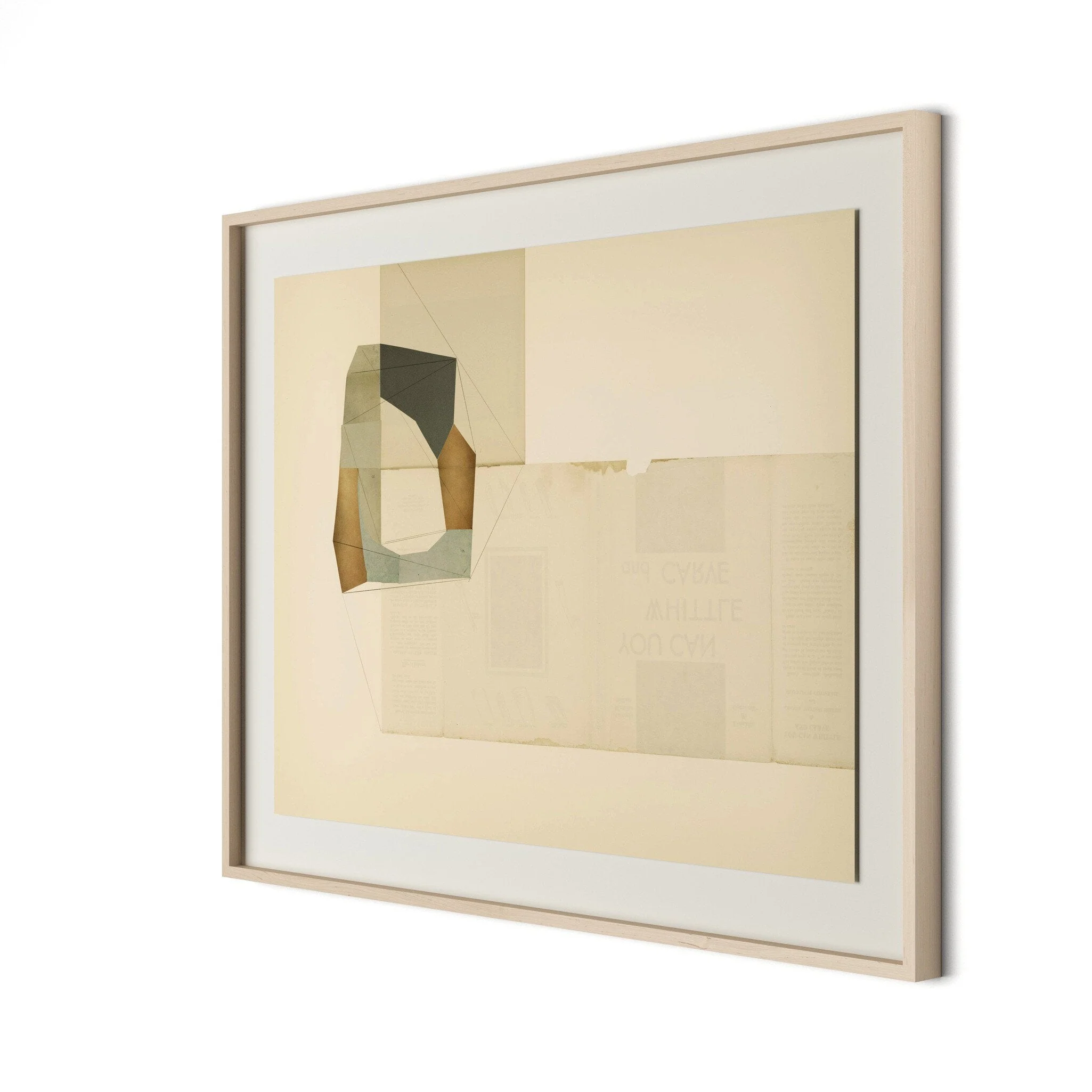 Places Of Connection by Amy Berlin - Natural 2.5 Maple | 31" x 40" - Image 2