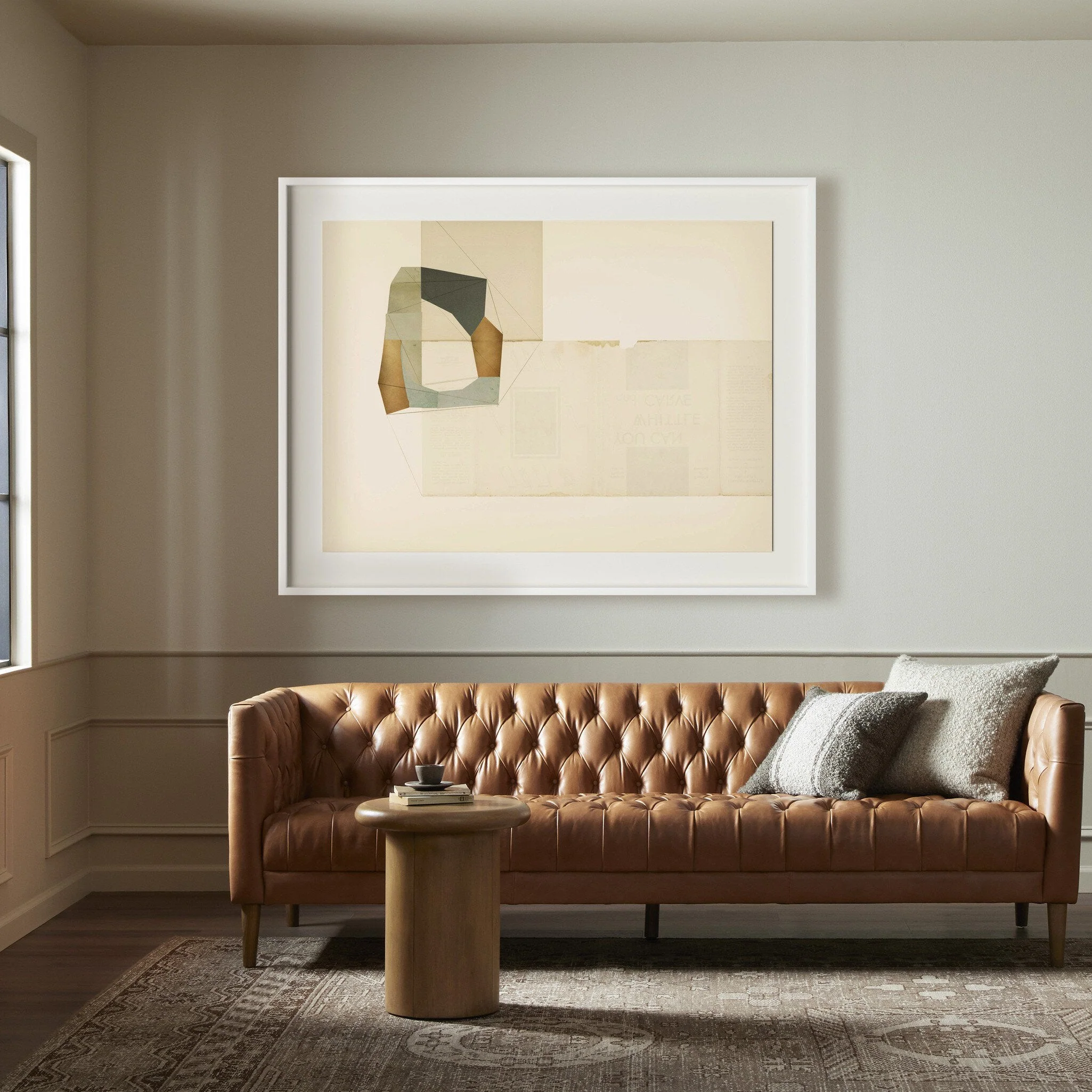 Places Of Connection by Amy Berlin - White 2.5 Maple | 46.5" x 60" - Image 2
