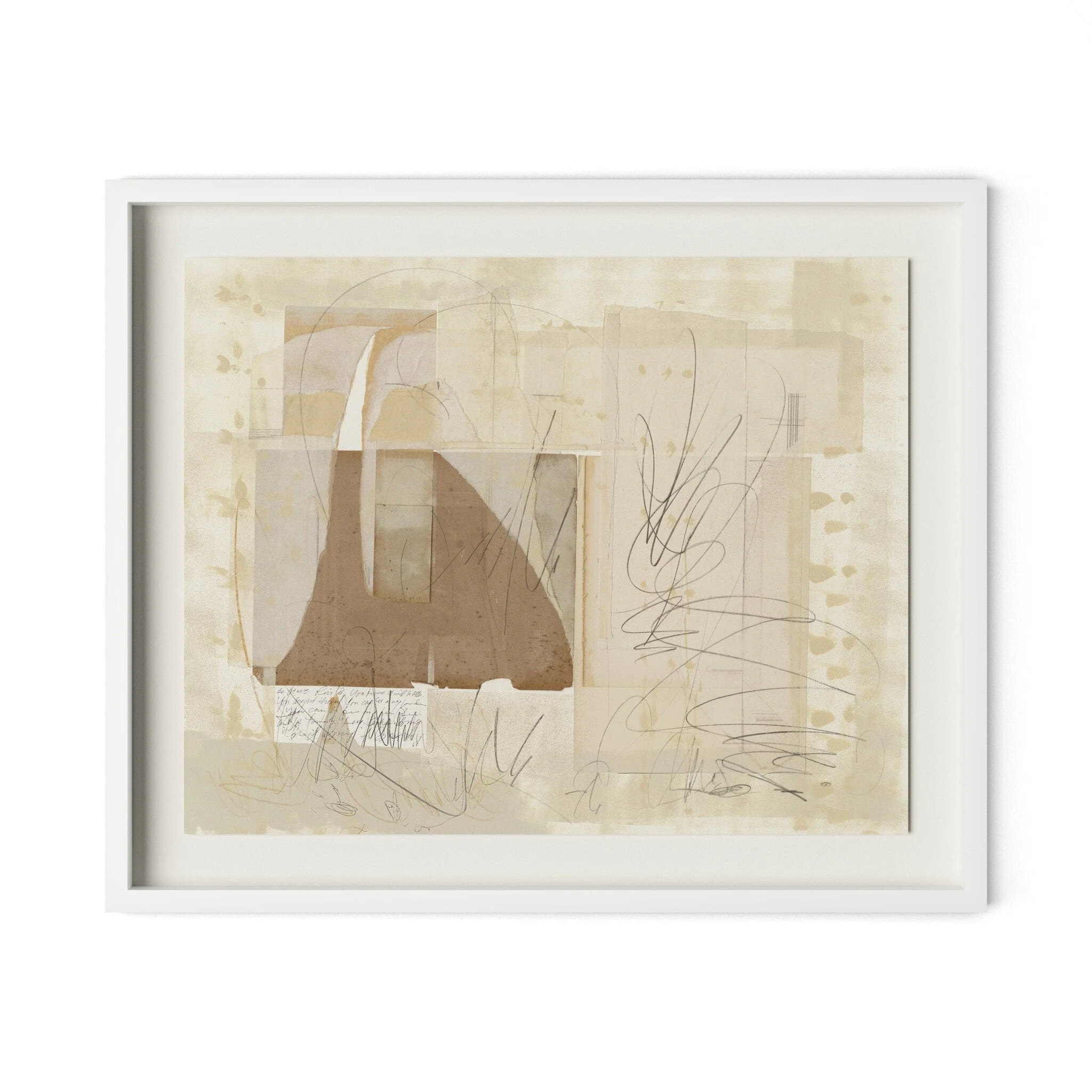 Squares III by Amy Berlin - White 2.5 Maple | 60" x 49.5" - Image 1