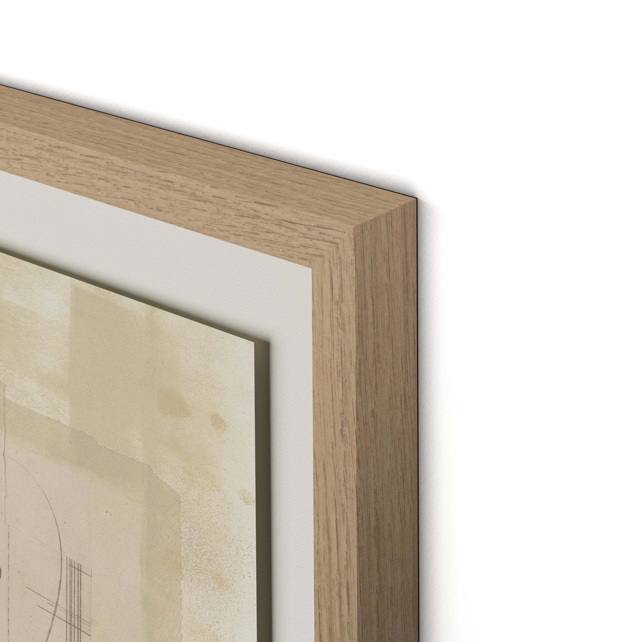 Squares III by Amy Berlin - Vertical Grain 2.5 White Oak | 48" x 39.5" - Image 3
