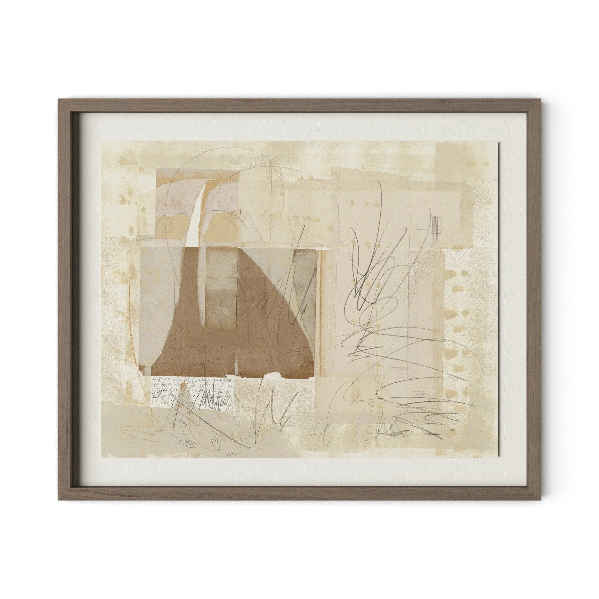 Squares III by Amy Berlin - Rustic 1.5 Walnut - Image 1