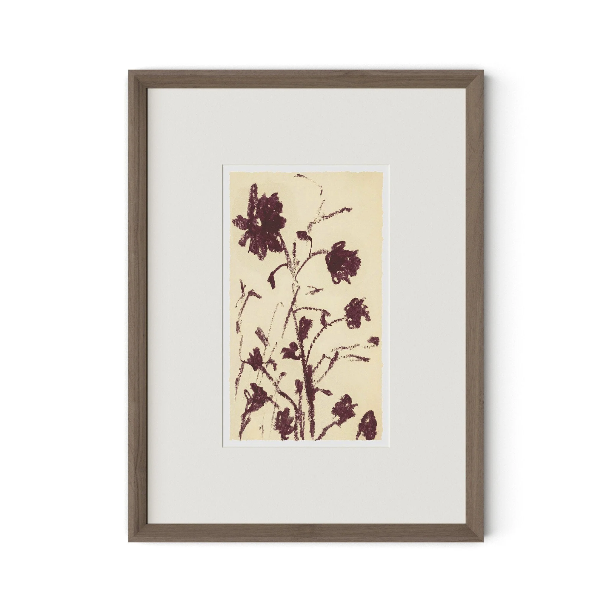 Meadow Rue No.1 by Shaina Page - RoofTop 1.5 Rustic Walnut - Image 1