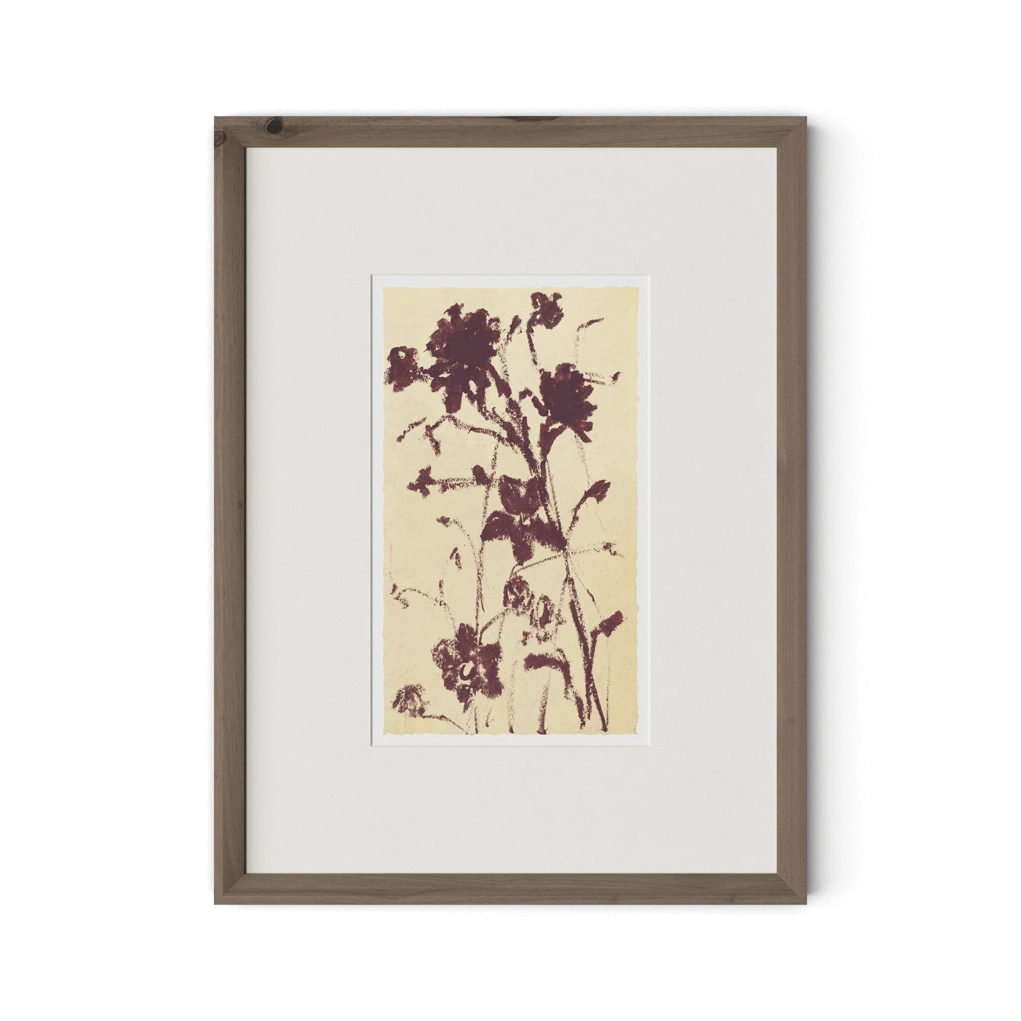 Meadow Rue No.2 by Shaina Page - RoofTop 1.5 Rustic Walnut - Image 1