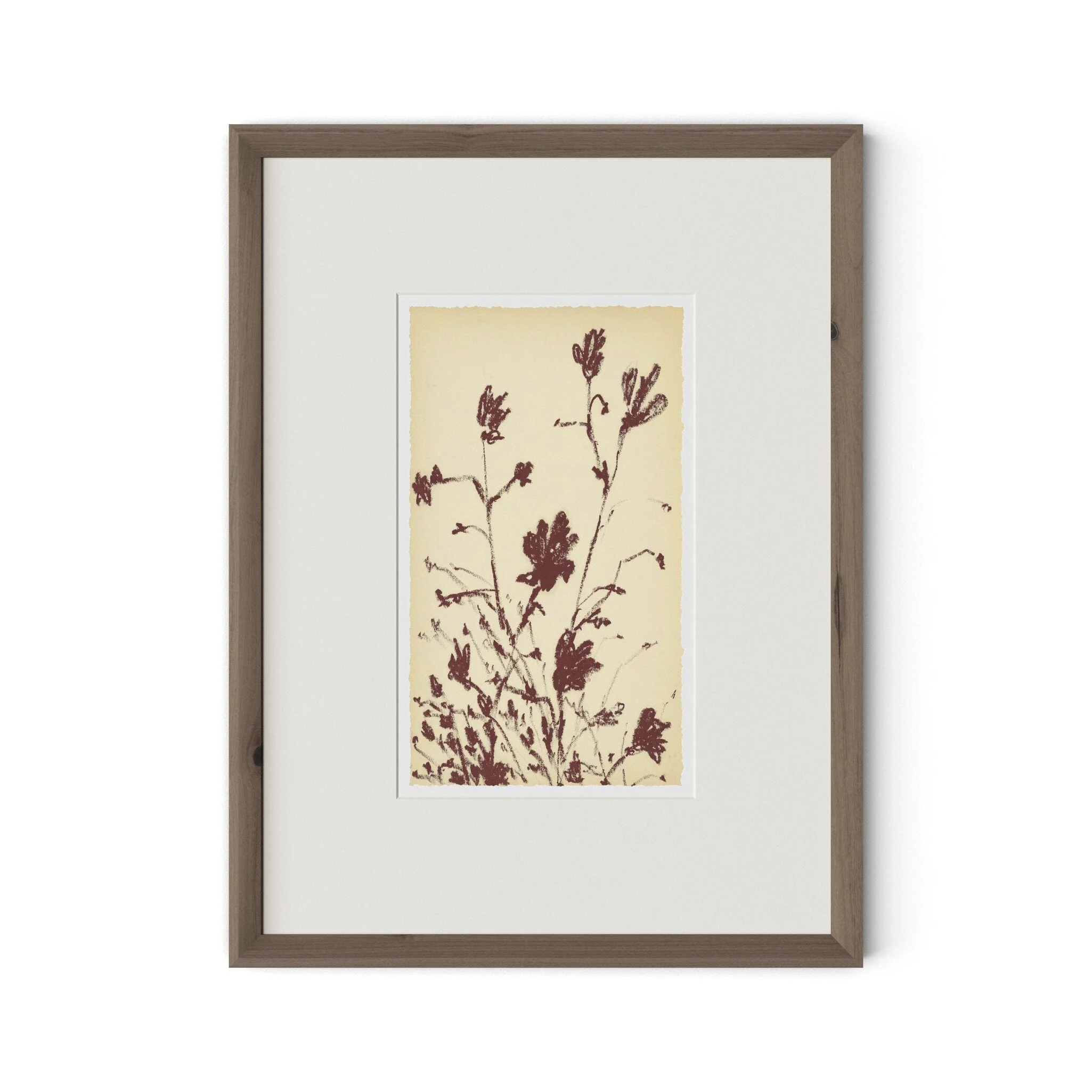 Meadow Rue No.3 by Shaina Page - RoofTop 1.5 Rustic Walnut - Image 1