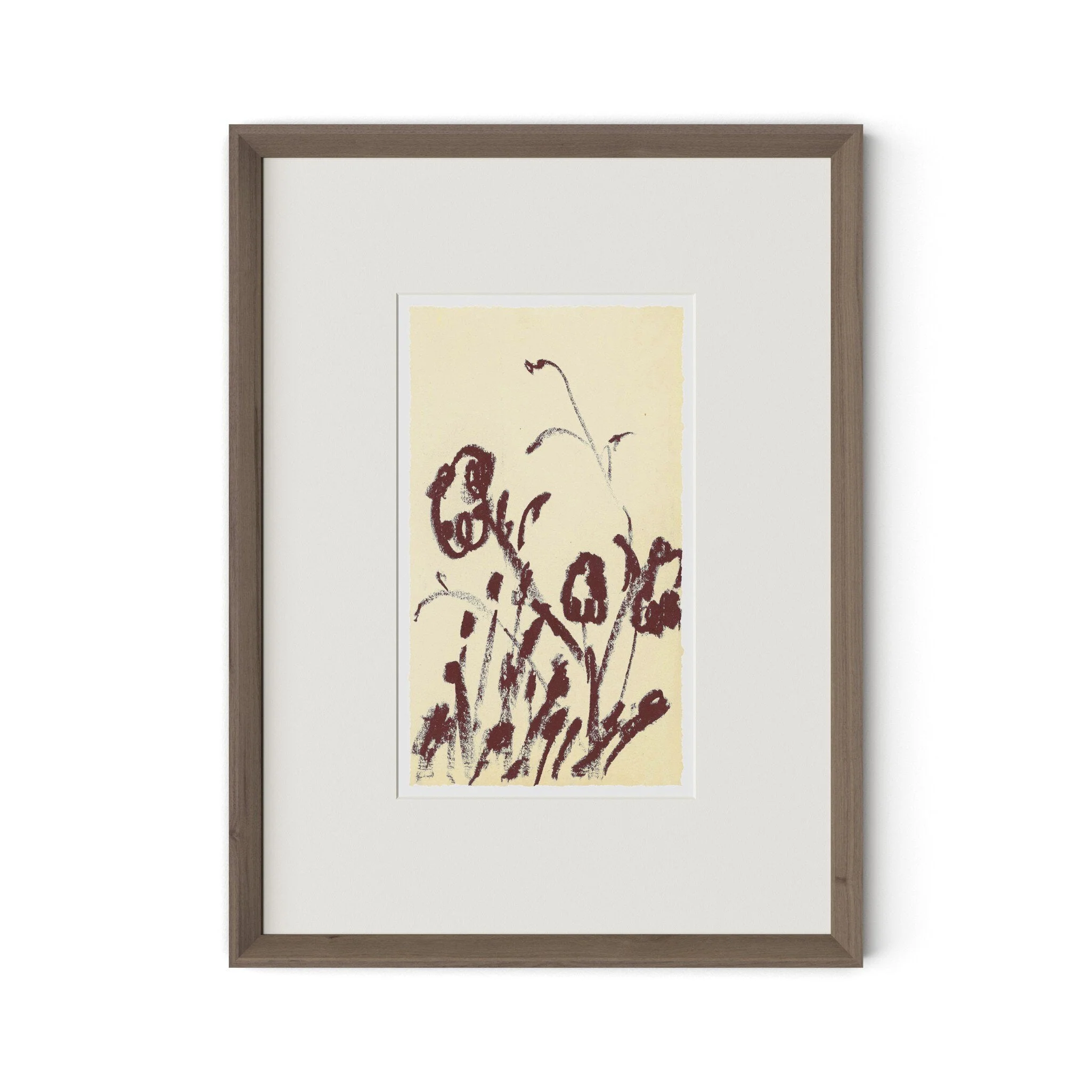 Meadow Rue No.4 by Shaina Page - RoofTop 1.5 Rustic Walnut - Image 1