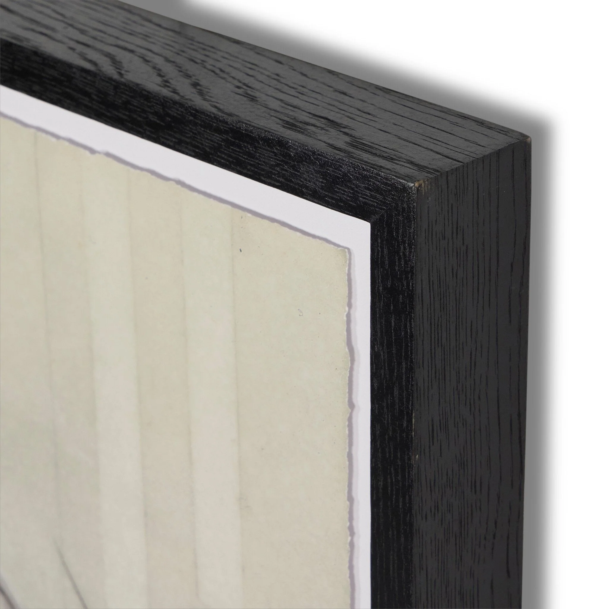 Paisaje Flotante XI by Adrian White - Black Vertical Grain 2.5 White Oak | 48" x 36" - Image 3