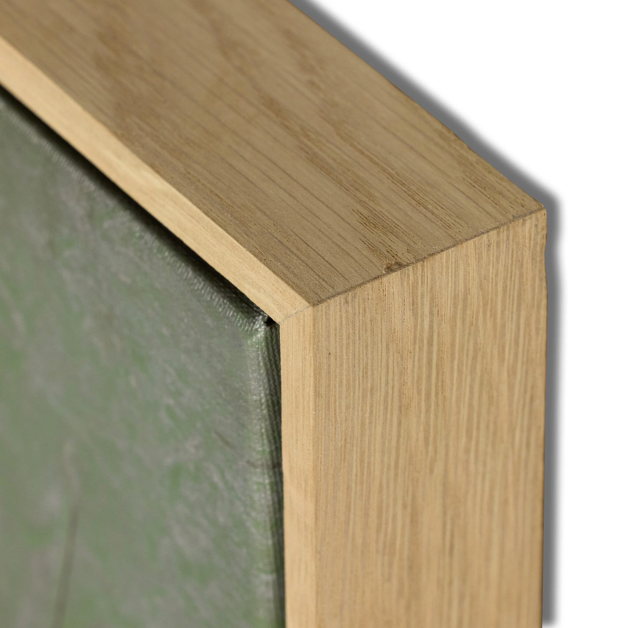 Remembering Pablo by Douglas Galloway - Vertical Grain White Oak Floater | 48" x 25" - Image 3