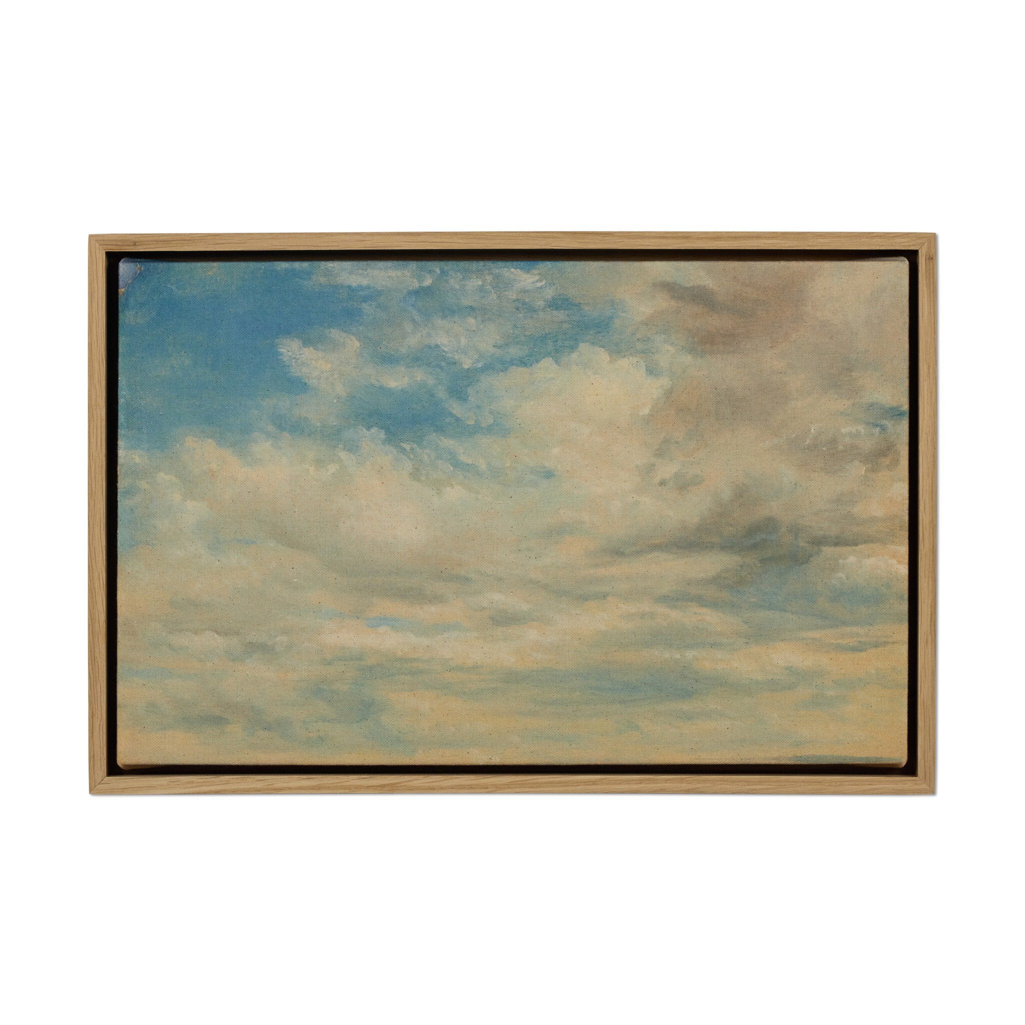 Clouds, 1822 by John Constable - Vertical Grain White Oak Floater - Image 1