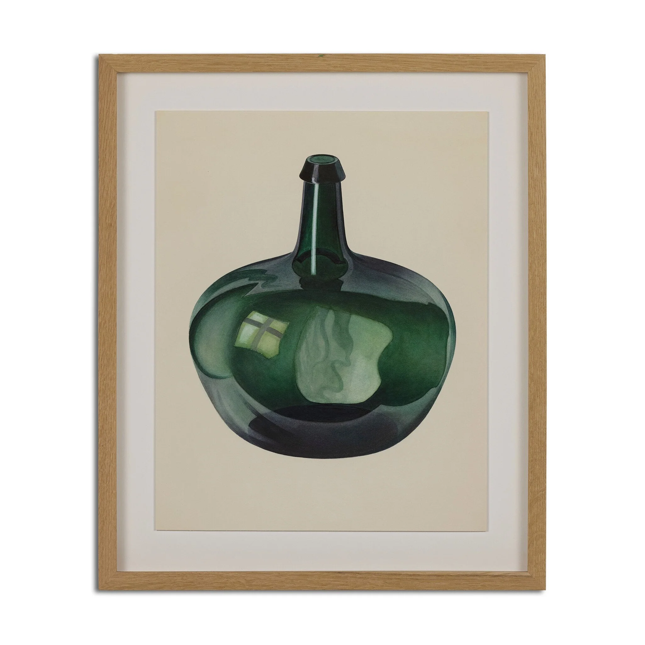 Carboy by Edward White - Vertical Grain 1.5 White Oak | 24" x 20" - Image 1