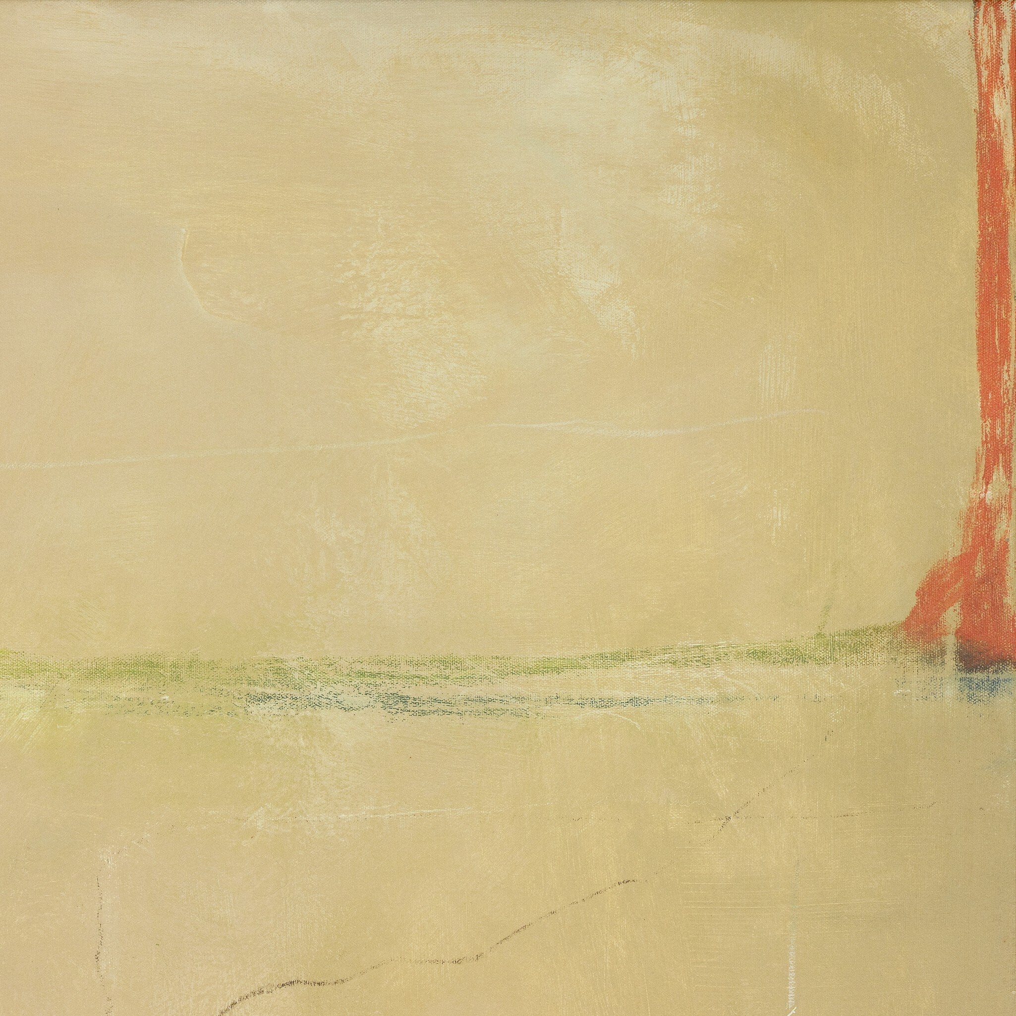 Lines Diptych by Lauren Fuhr - Vertical Grain White Oak Floater - Image 3