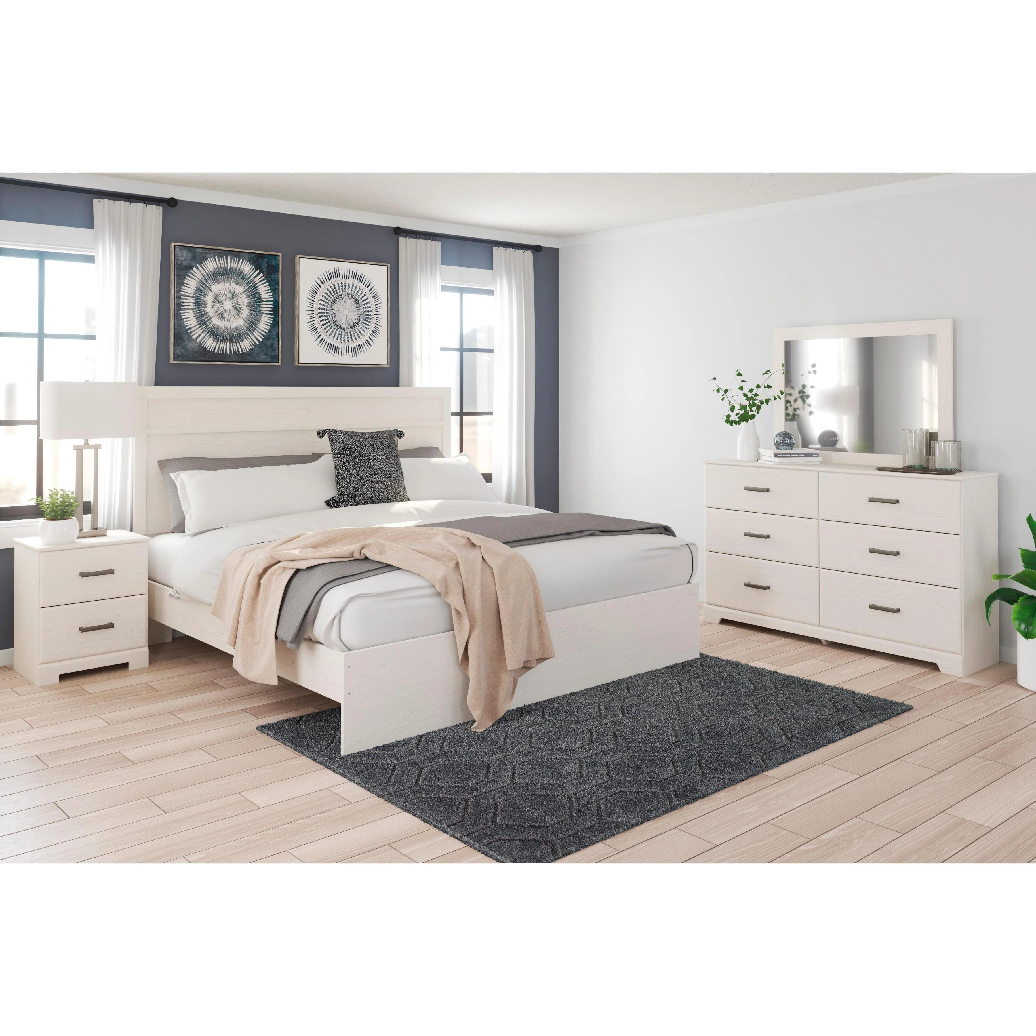 Signature Design by Ashley Stelsie B2588B8 6 pc King Panel Bedroom Set - Image 1