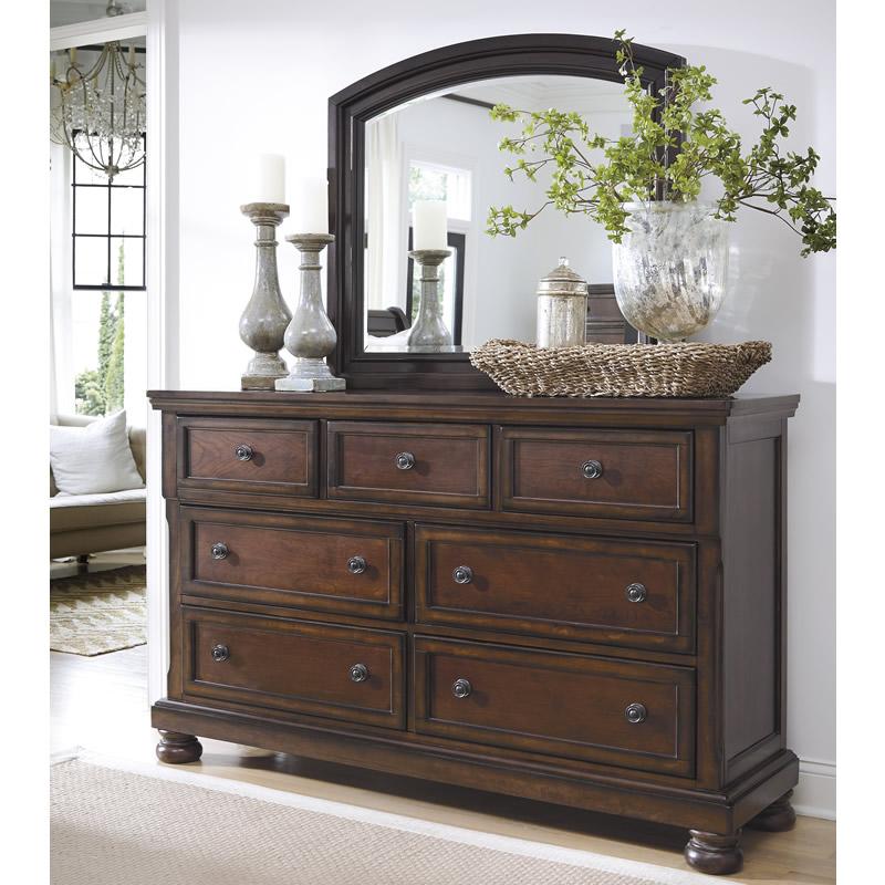 Millennium Porter 7-Drawer Dresser with Mirror B697-31/B697-36 - Image 2