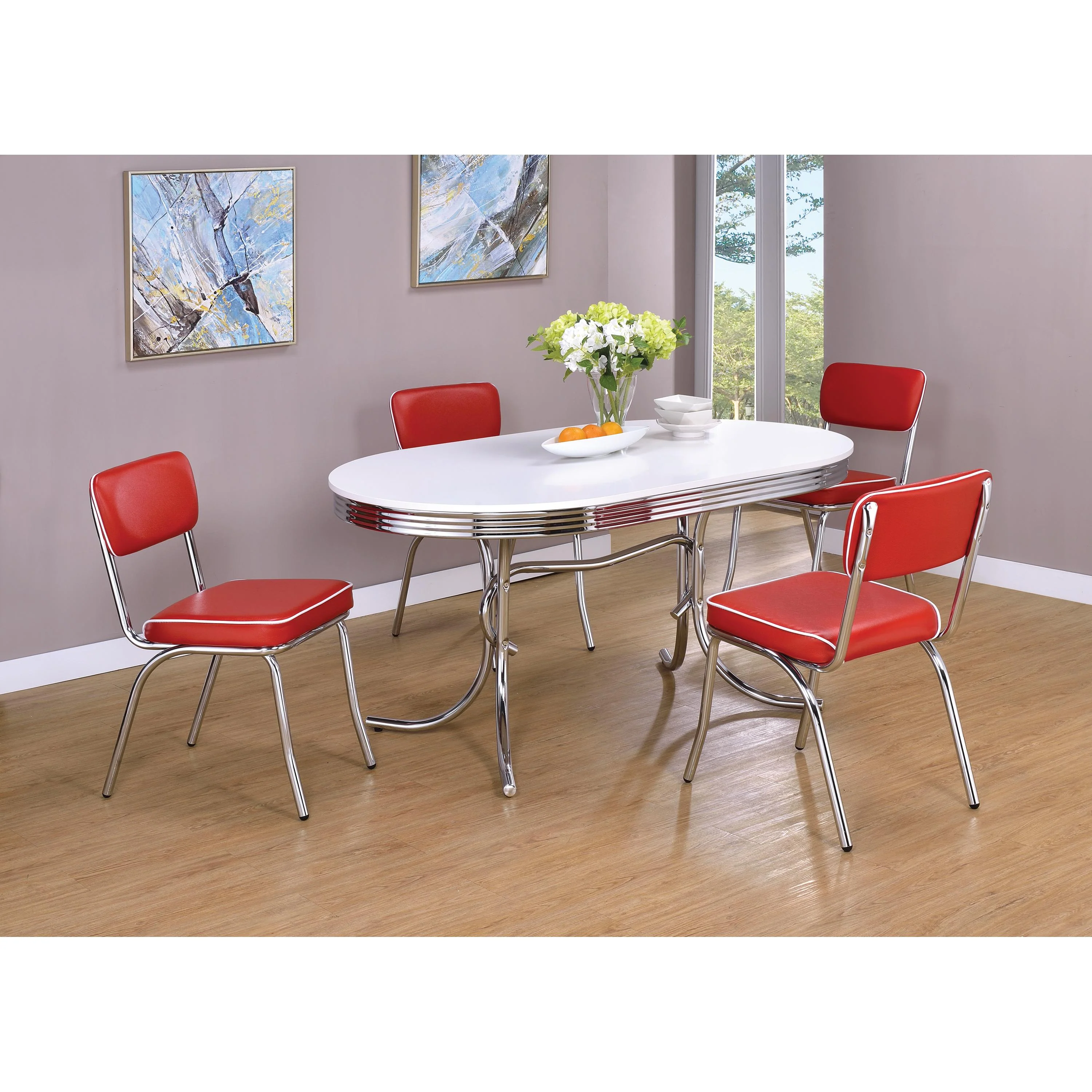 Coaster Furniture Retro 2065 5 pc Dining Set - Image 1