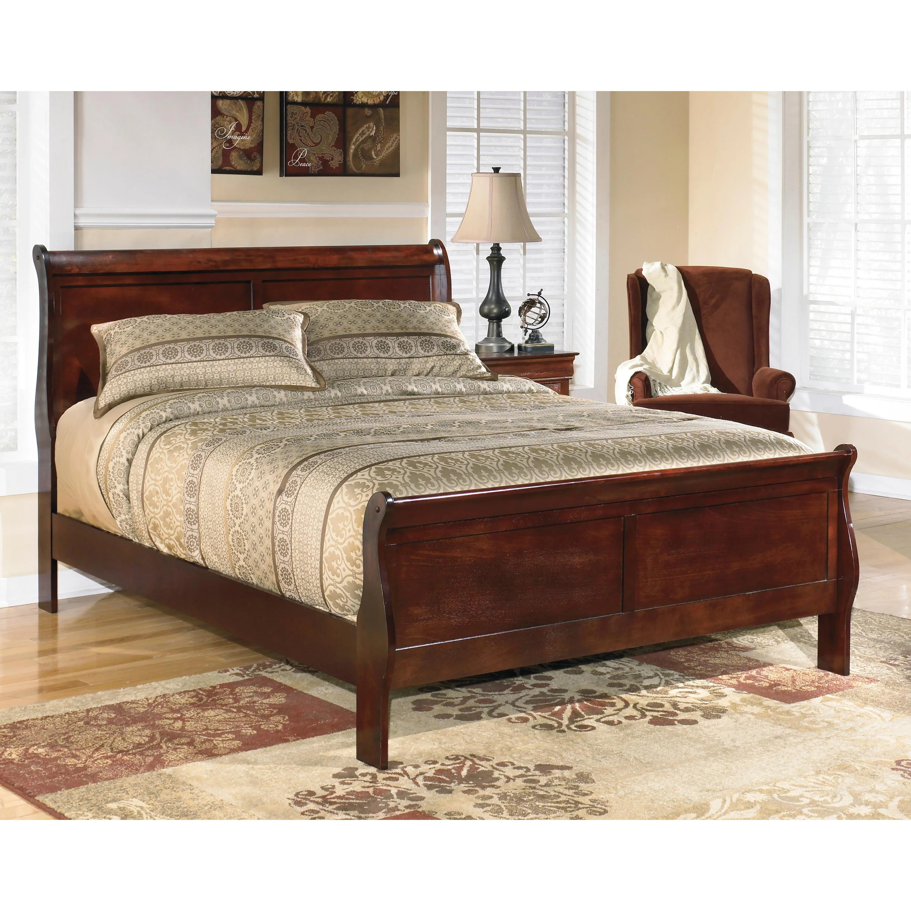 Signature Design by Ashley Alisdair California King Sleigh Bed B376-82/B376-94 - Image 3