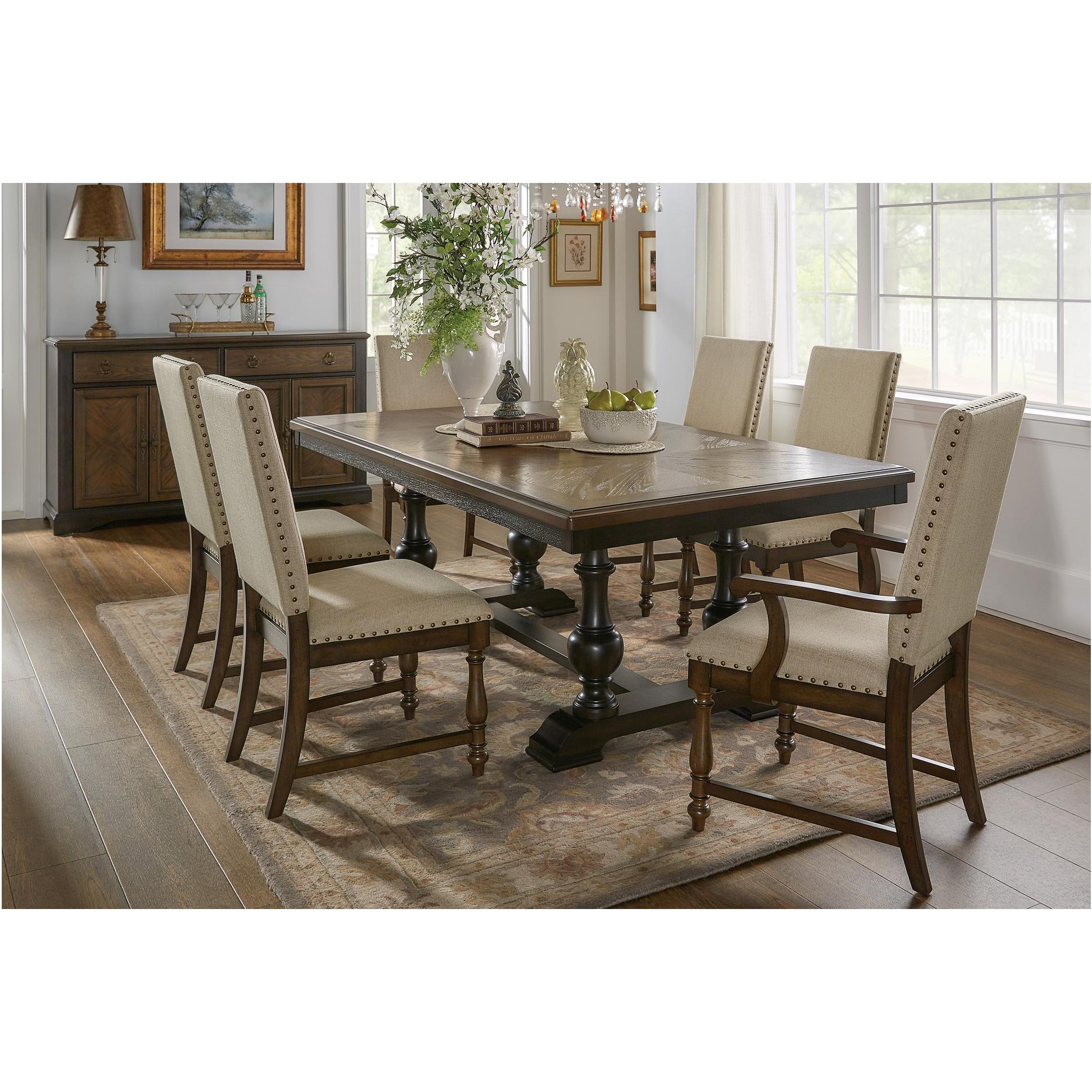 Homelegance Stonington 5703-104 7 pc Dining Set - Image 1