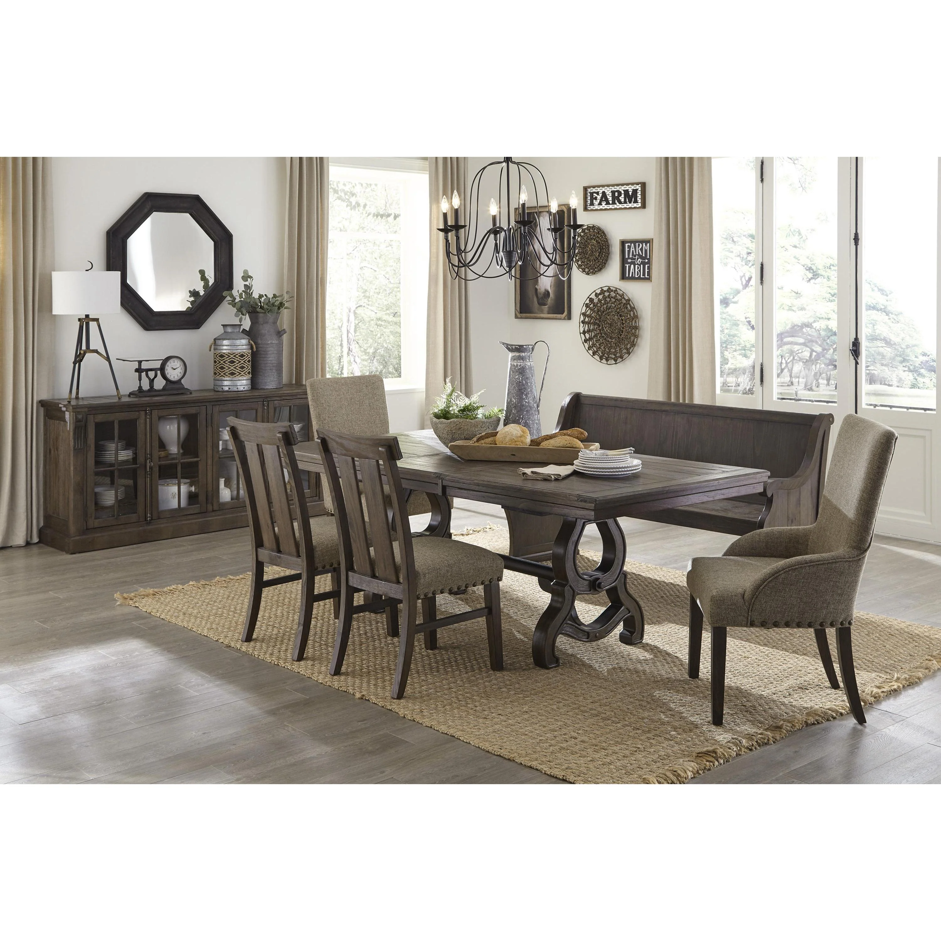 Homelegance Gloversville 5799-86 6 pc Dining Set - Image 1