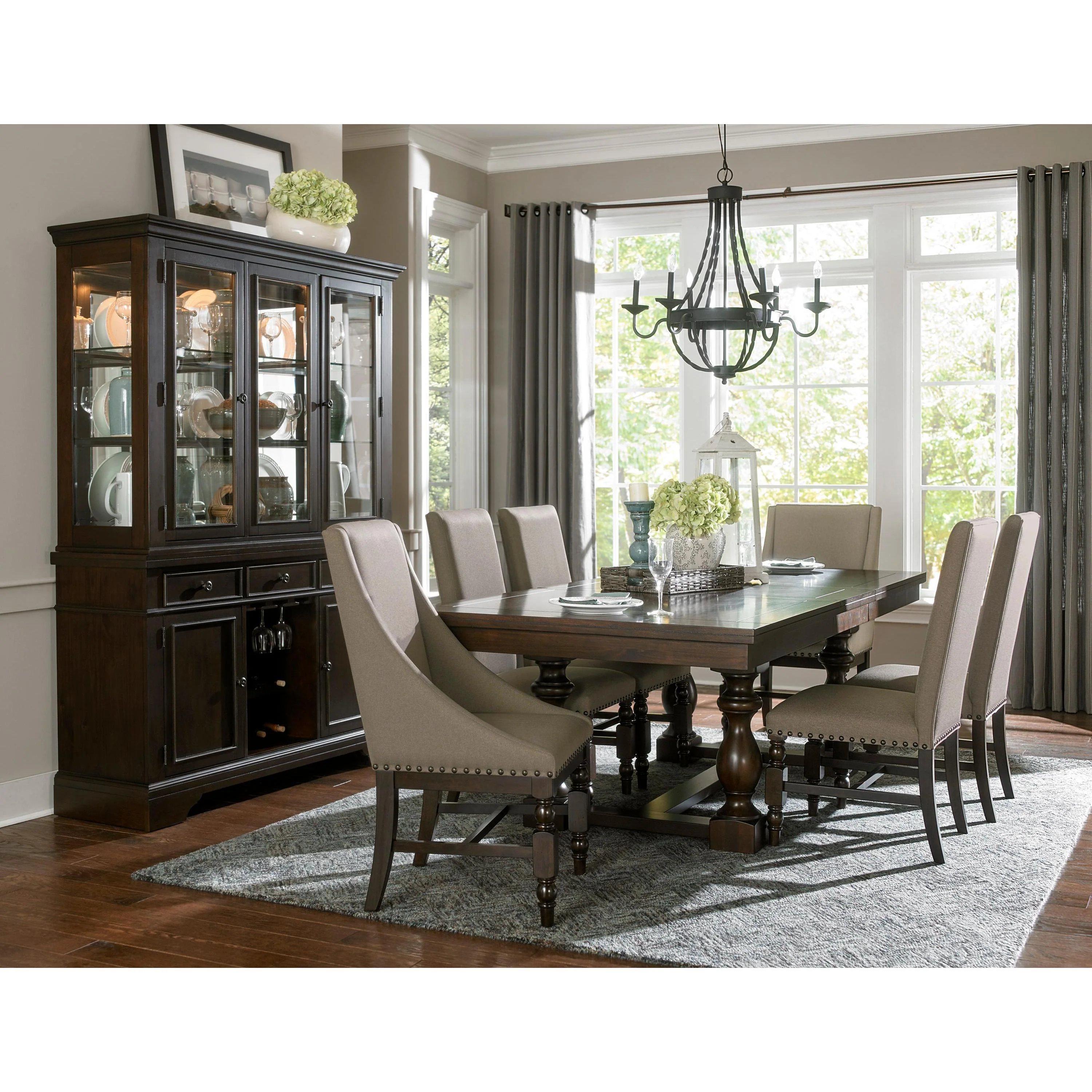 Homelegance Reid 5267RF 7 pc Dining Set - Image 1