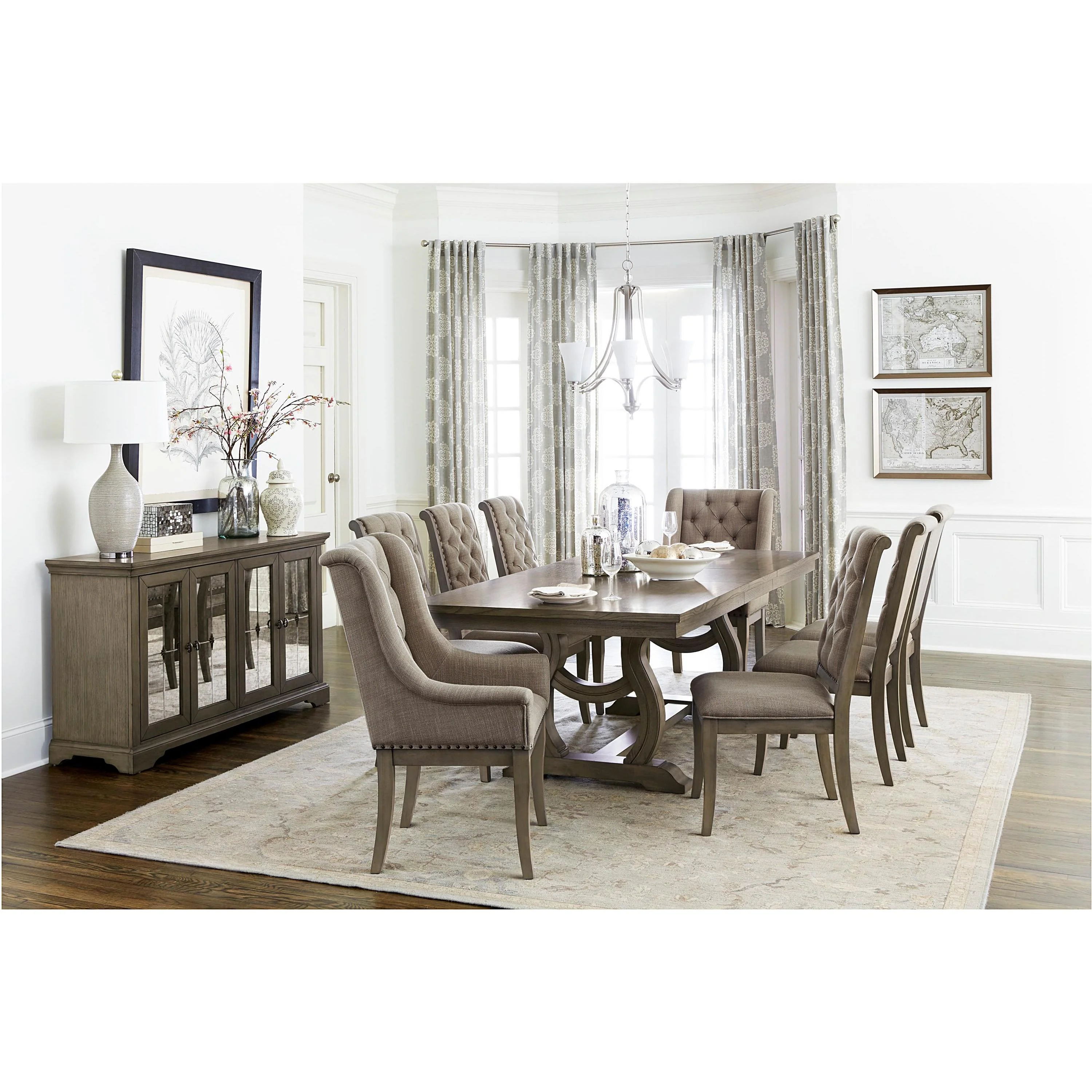 Homelegance Vermillion 5442-96 7 pc Dining Set - Image 1