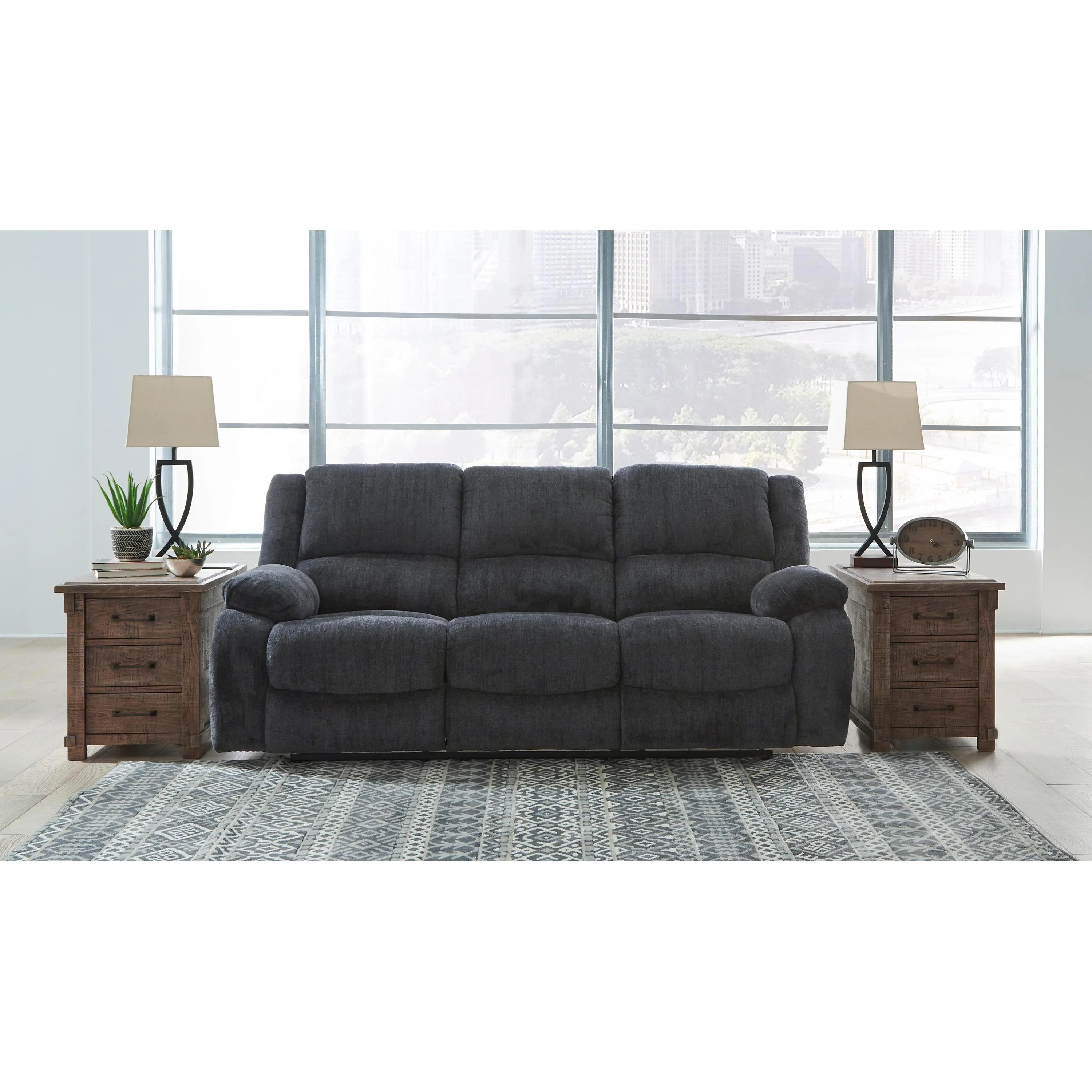 Signature Design by Ashley Draycoll 76504U4 3 pc Reclining Living Room Set - Image 3
