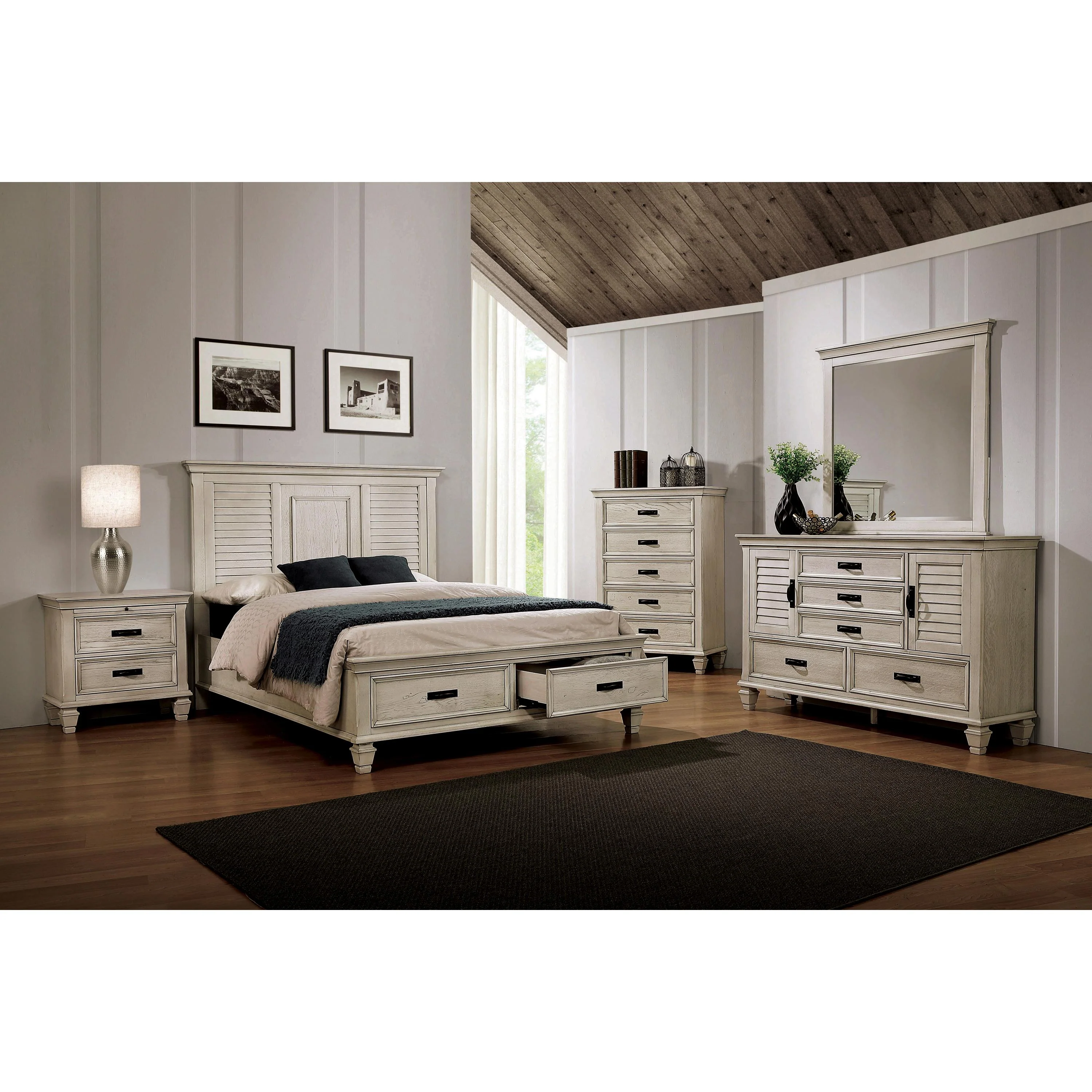 Coaster Furniture Franco 205331Q 7 pc Queen Panel Bedroom Set - Image 1