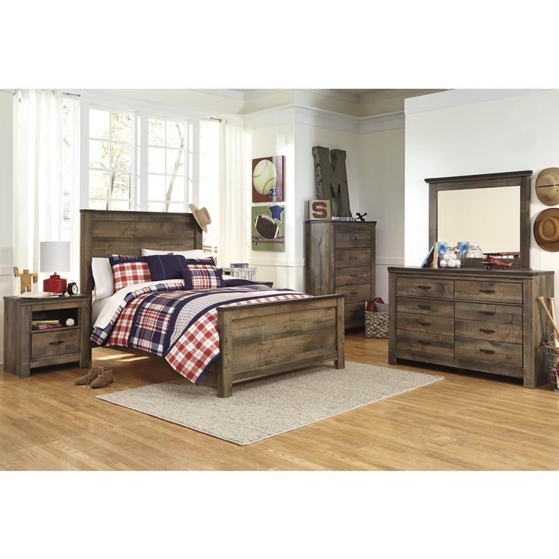 Signature Design by Ashley Trinell B446-84 Full Panel Footboard - Image 3